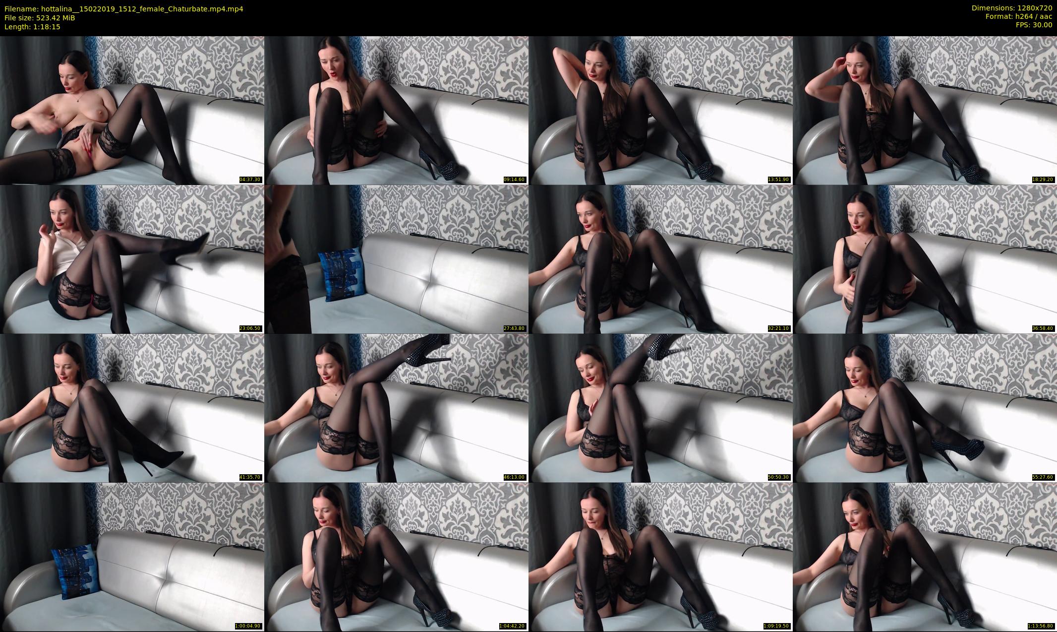 hottalina_ — 79 minute Chaturbate female cam show recording, 720p, Feb 15, 2019