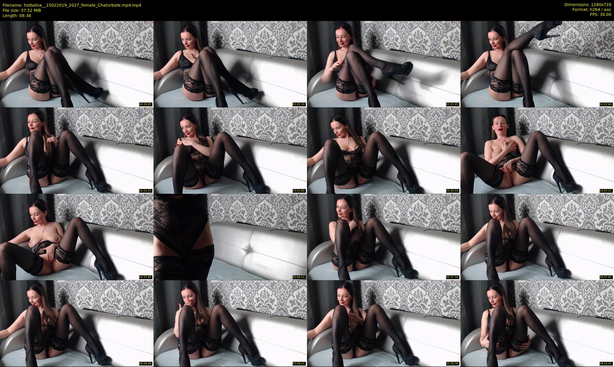 hottalina_ — 9 minute Chaturbate female cam show recording, 720p, Feb 15, 2019