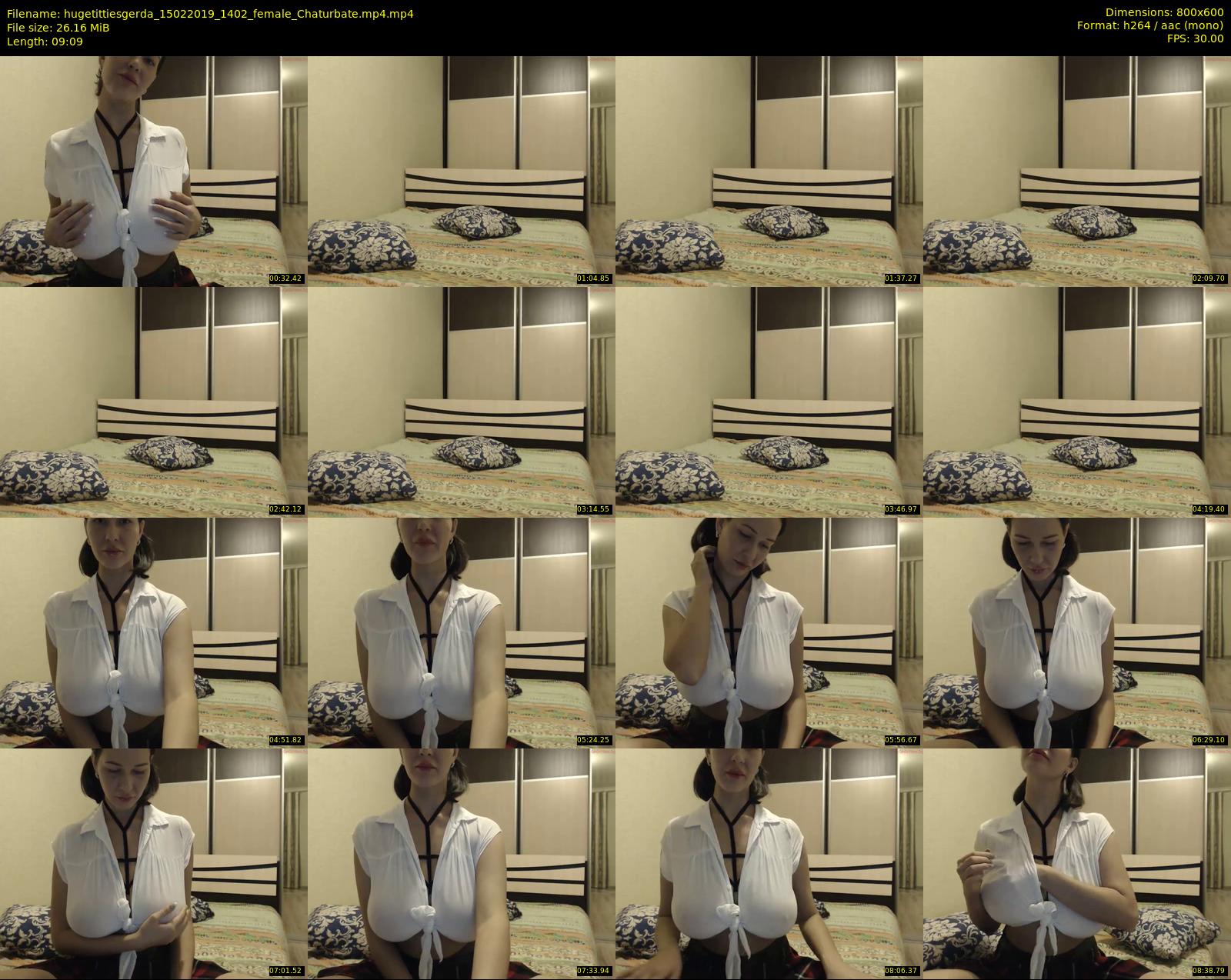 hugetittiesgerda — 10 minute Chaturbate female cam show recording, 480p, Feb 15, 2019