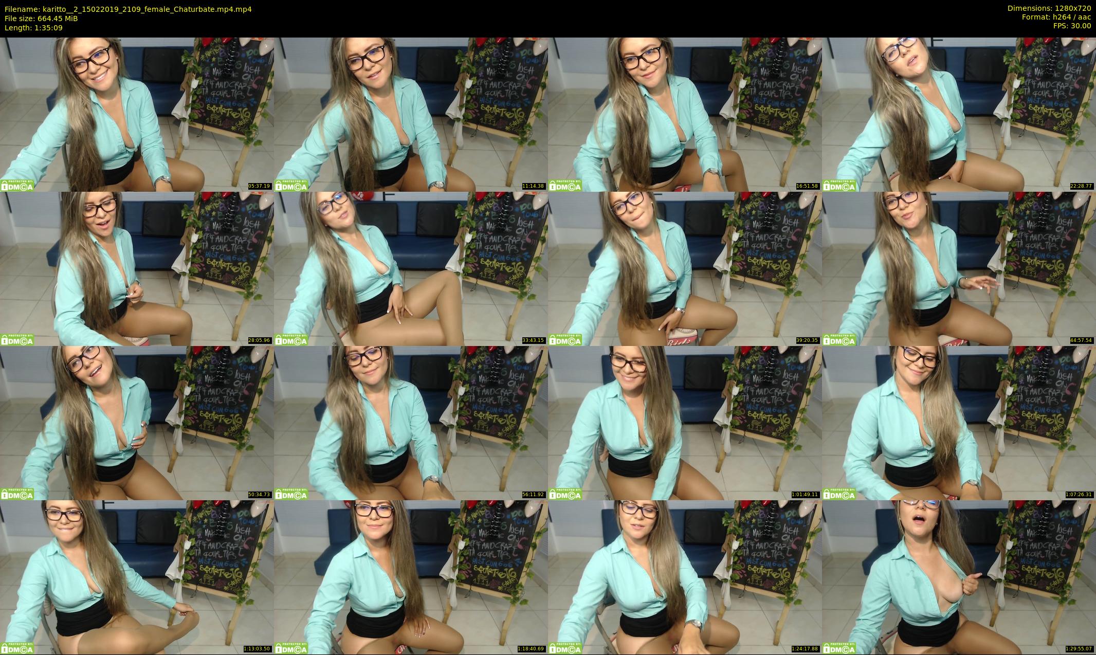 karitto__2 — 96 minute Chaturbate female cam show recording, 720p, Feb 15, 2019