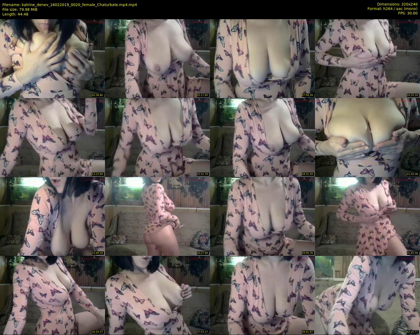 katrine_denev — 45 minute Chaturbate female cam show recording, SD, Feb 16, 2019