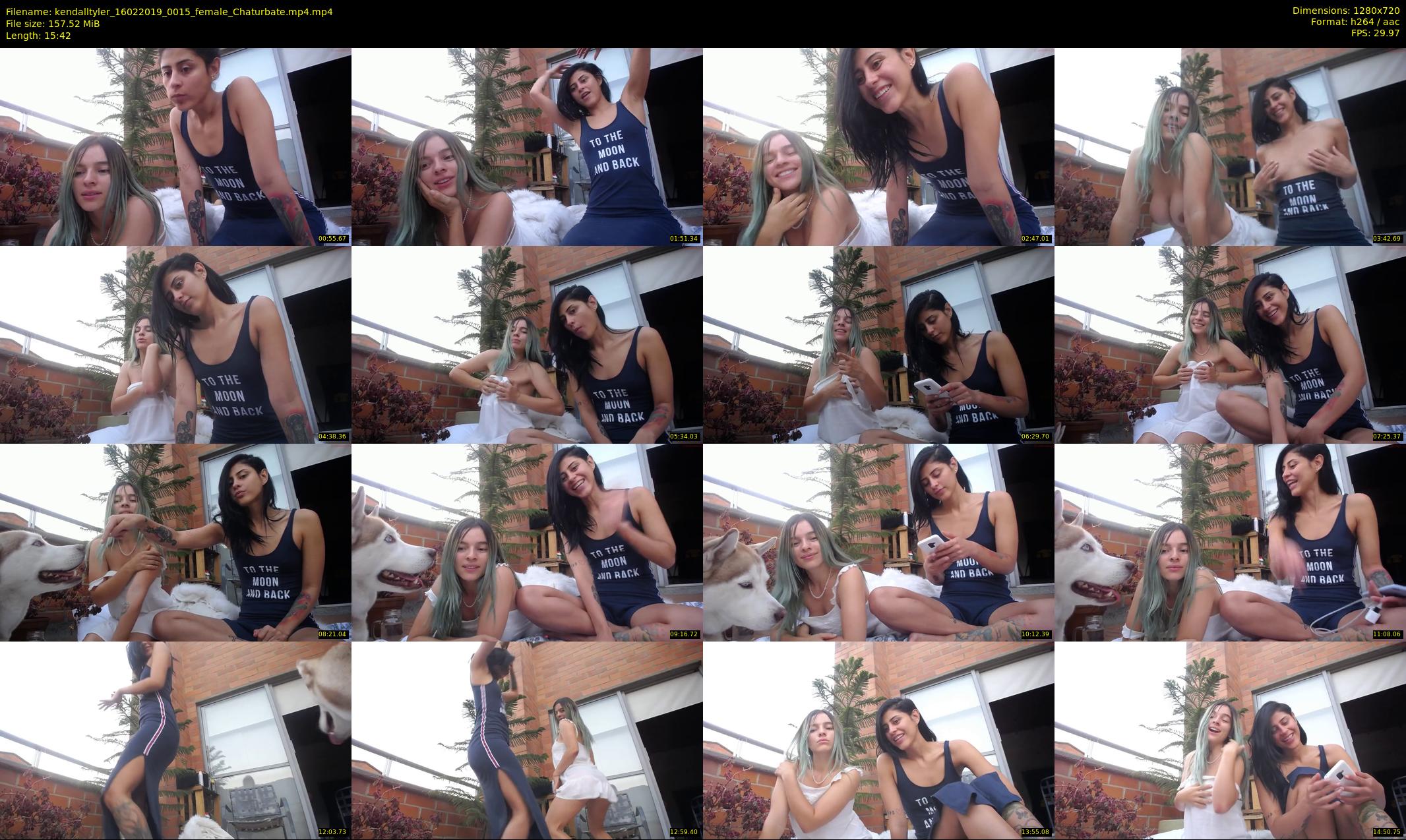 kendalltyler — 16 minute Chaturbate female cam show recording, 720p, Feb 16, 2019
