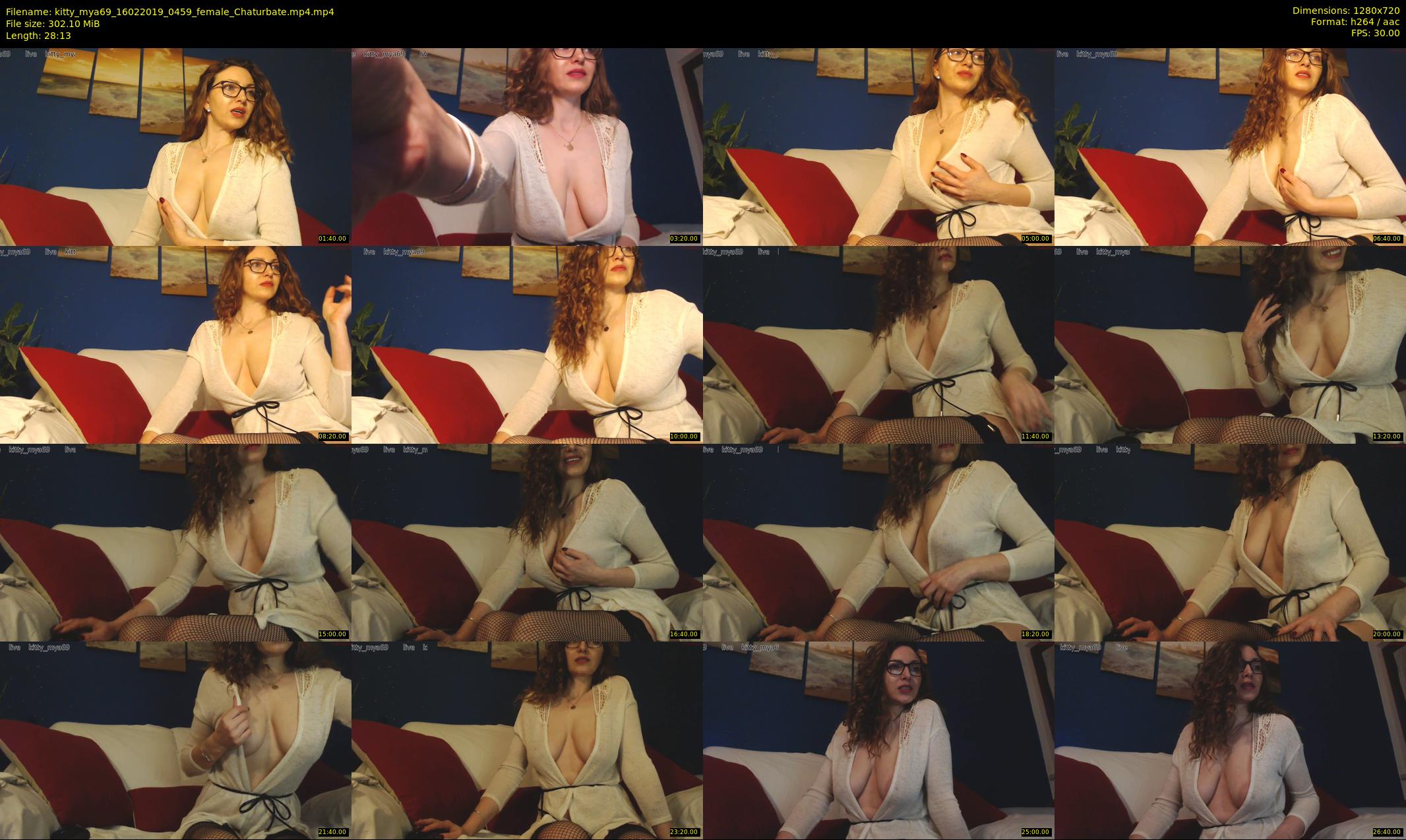 kitty_mya69 — 29 minute Chaturbate female cam show recording, 720p, Feb 16, 2019