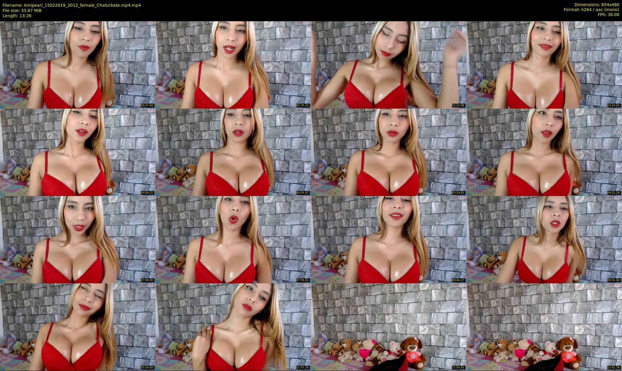 kmipearl — 14 minute Chaturbate female cam show recording, 480p, Feb 15, 2019