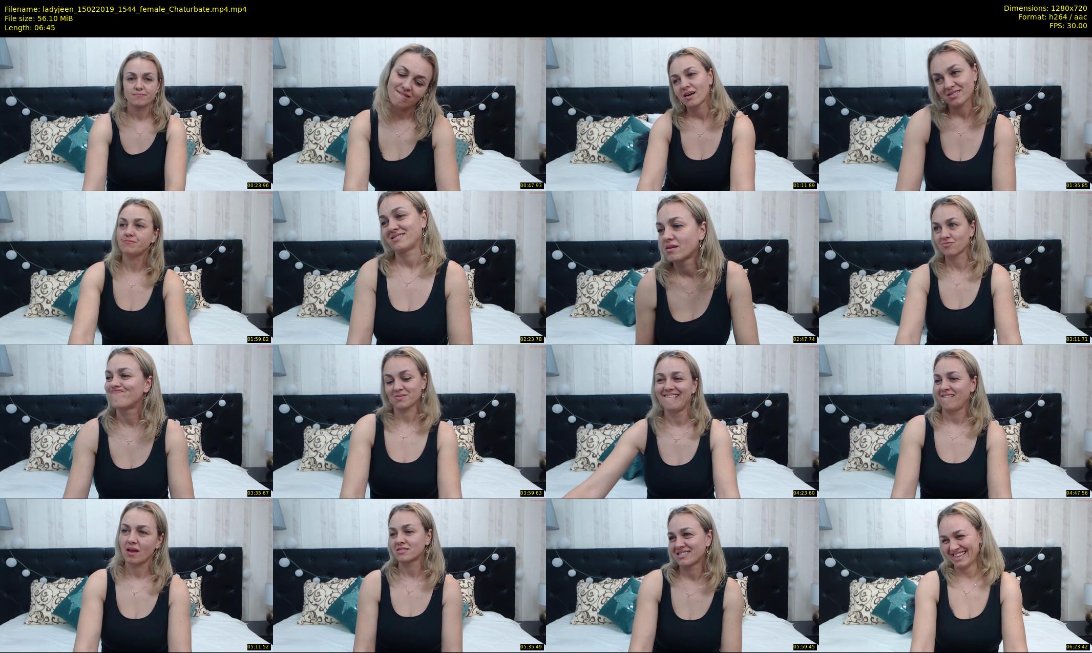 ladyjeen — 7 minute Chaturbate female cam show recording, 720p, Feb 15, 2019