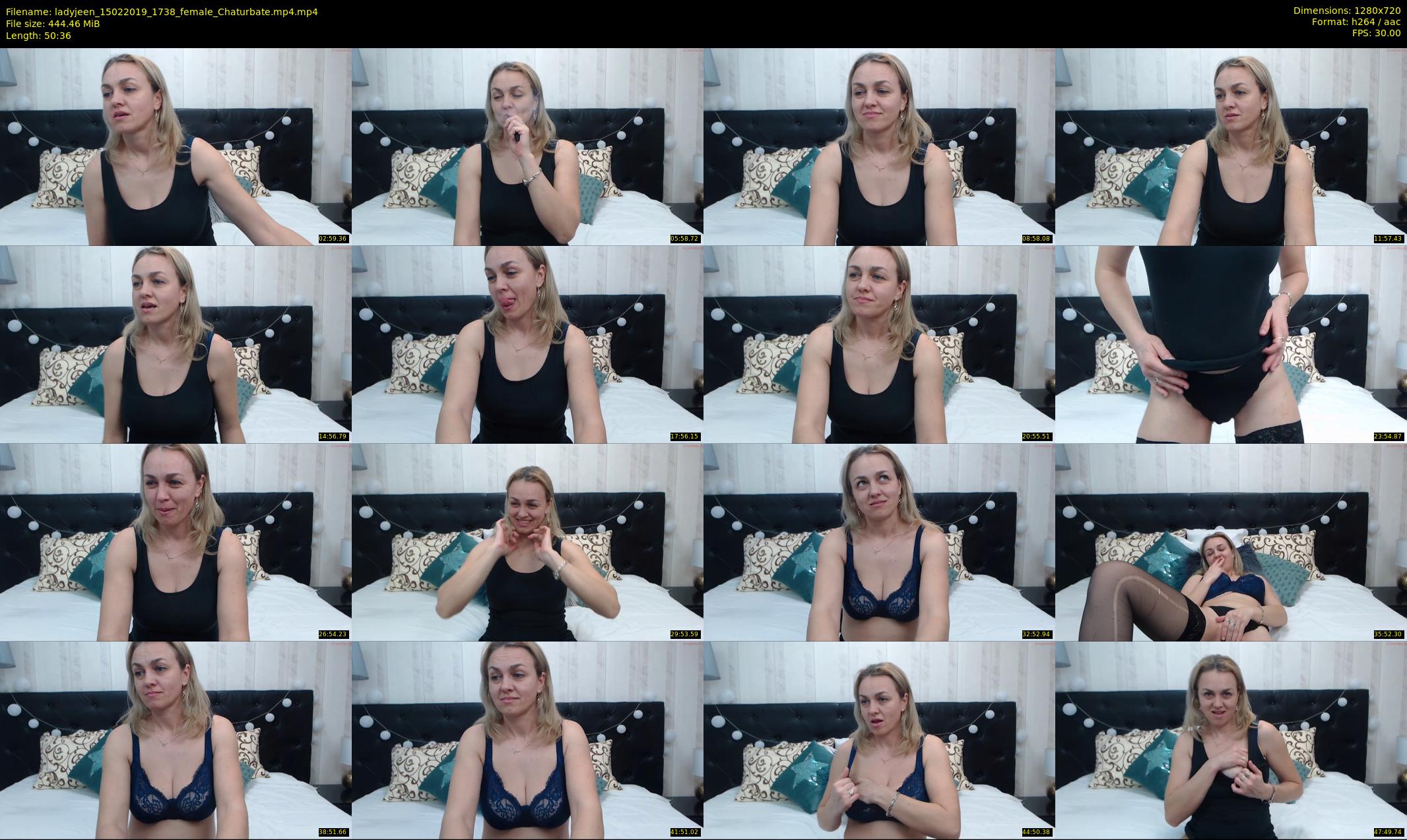 ladyjeen — 51 minute Chaturbate female cam show recording, 720p, Feb 15, 2019