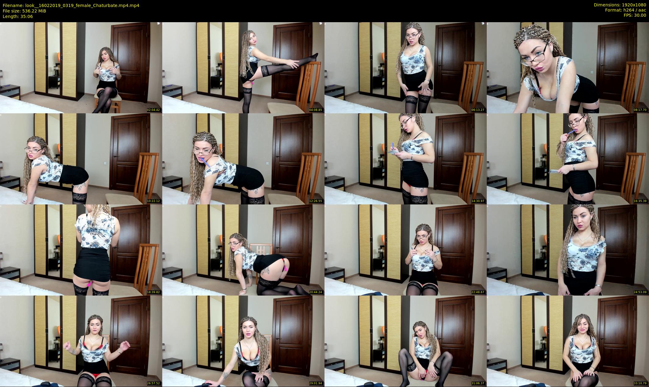 look_ — 36 minute Chaturbate female cam show recording, 1080p, Feb 16, 2019