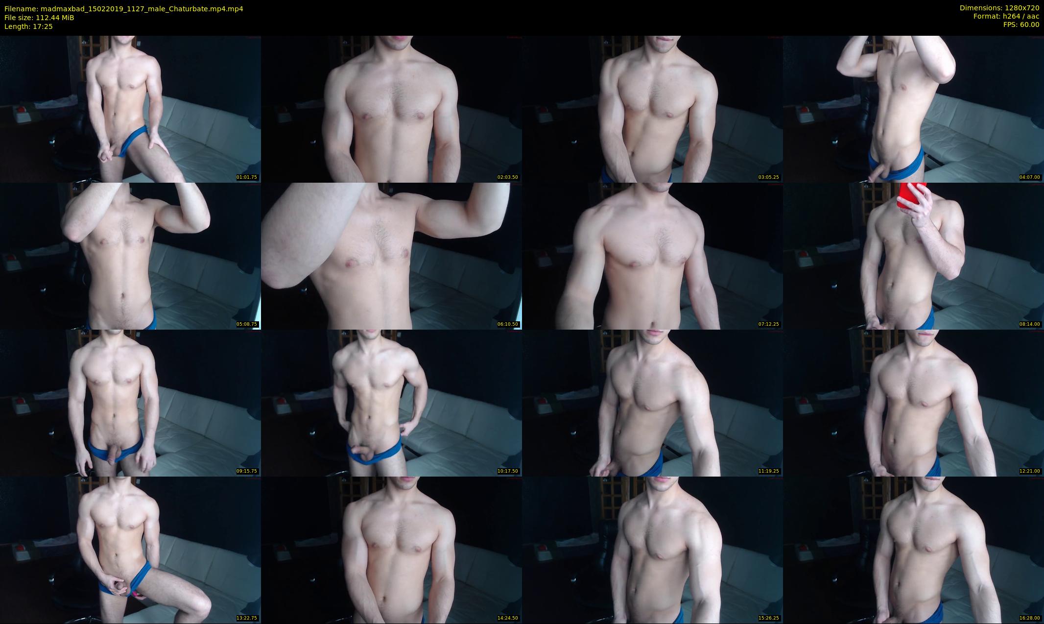 madmaxbad — 18 minute Chaturbate male cam show recording, 720p, Feb 15, 2019