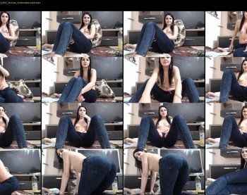 mellyvontease — 56 minute Chaturbate female cam show recording, 1080p, Feb 16, 2019