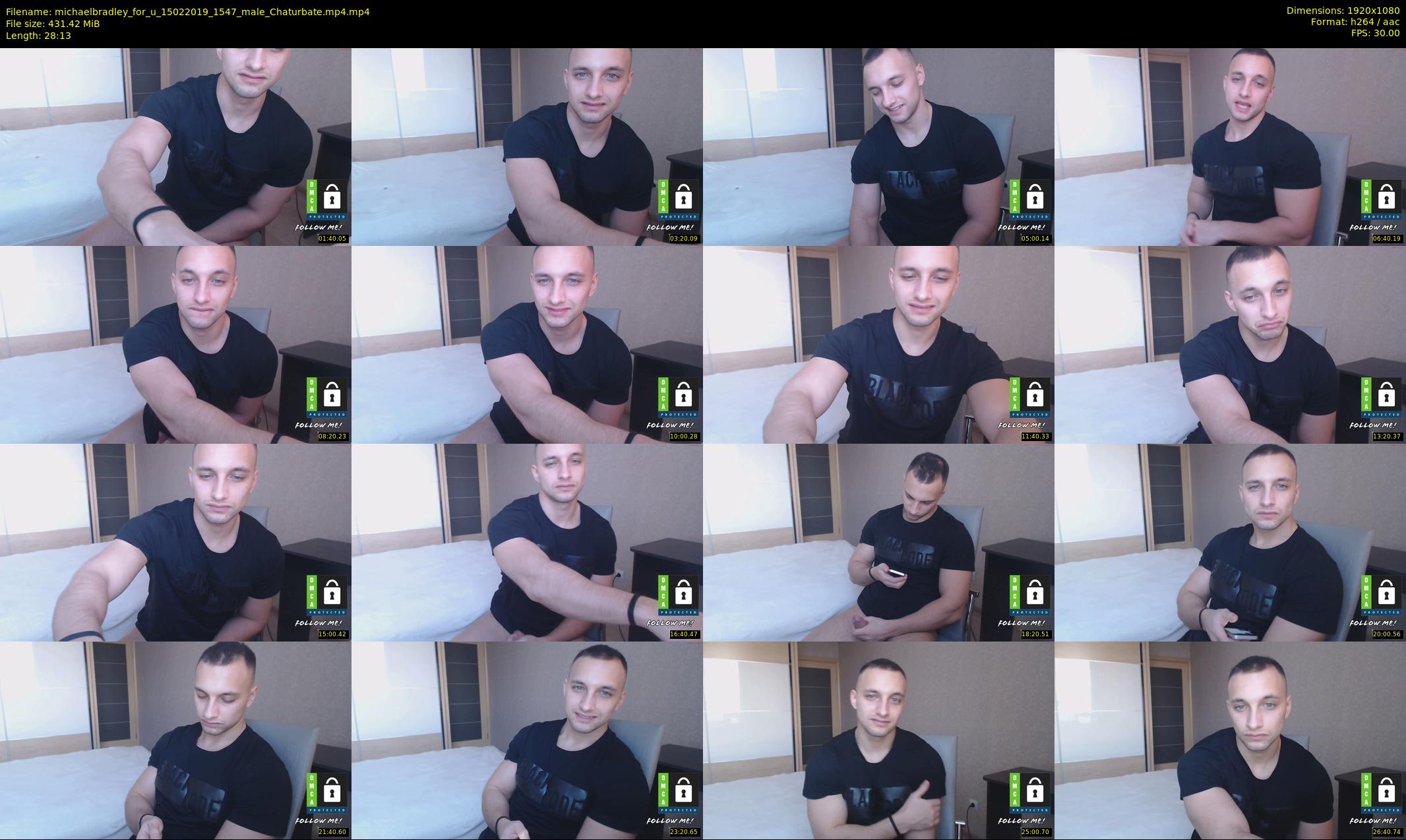 michaelbradley_for_u — 29 minute Chaturbate male cam show recording, 1080p, Feb 15, 2019
