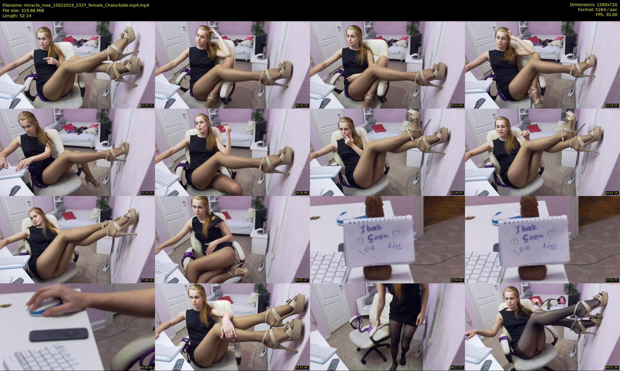 miracle_rose — 53 minute Chaturbate female cam show recording, 720p, Feb 15, 2019