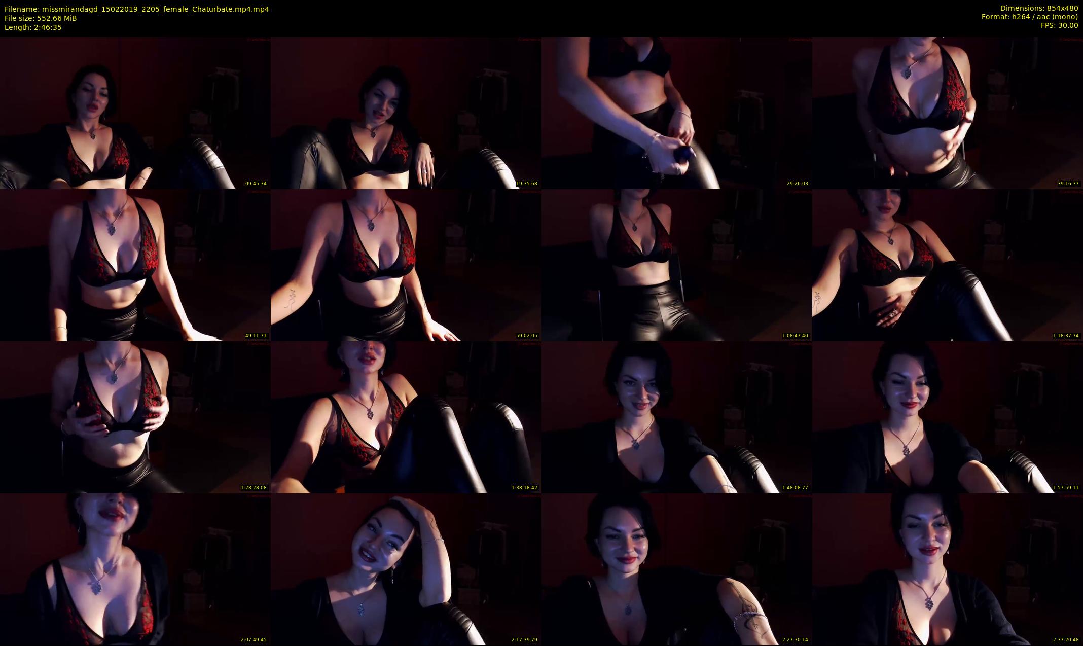 missmirandagd — 167 minute Chaturbate female cam show recording, 480p, Feb 15, 2019