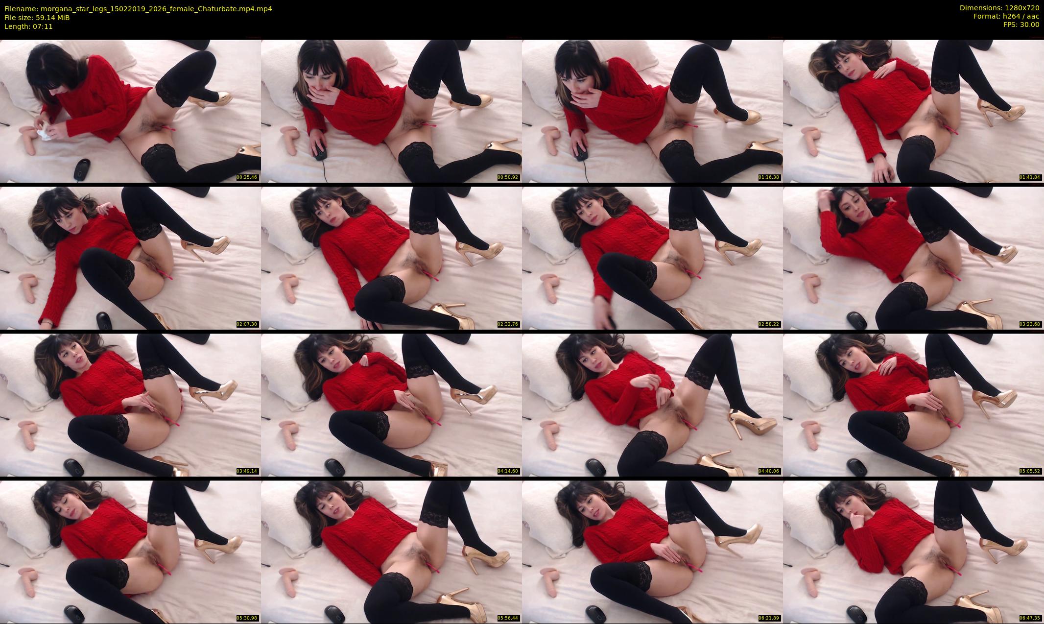 morgana_star_legs — 8 minute Chaturbate female cam show recording, 720p, Feb 15, 2019