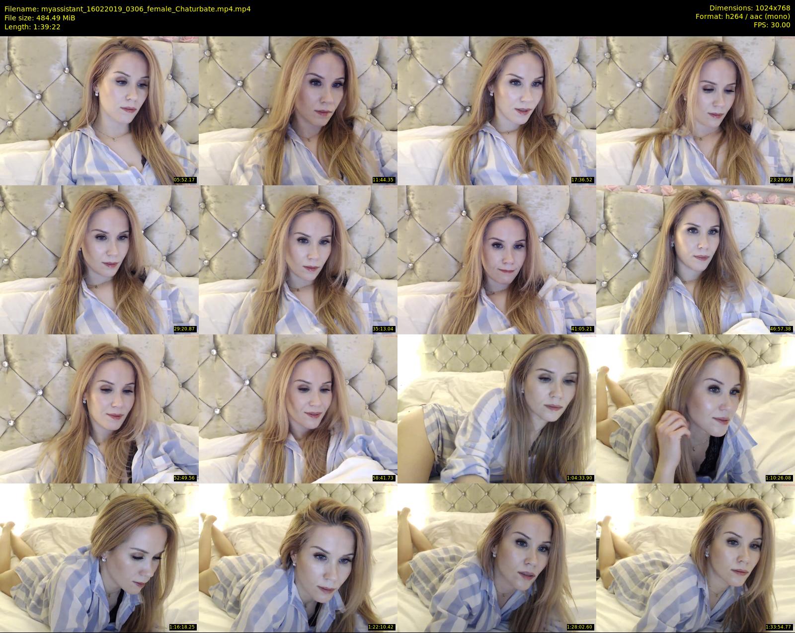 myassistant — 100 minute Chaturbate female cam show recording, 720p, Feb 16, 2019