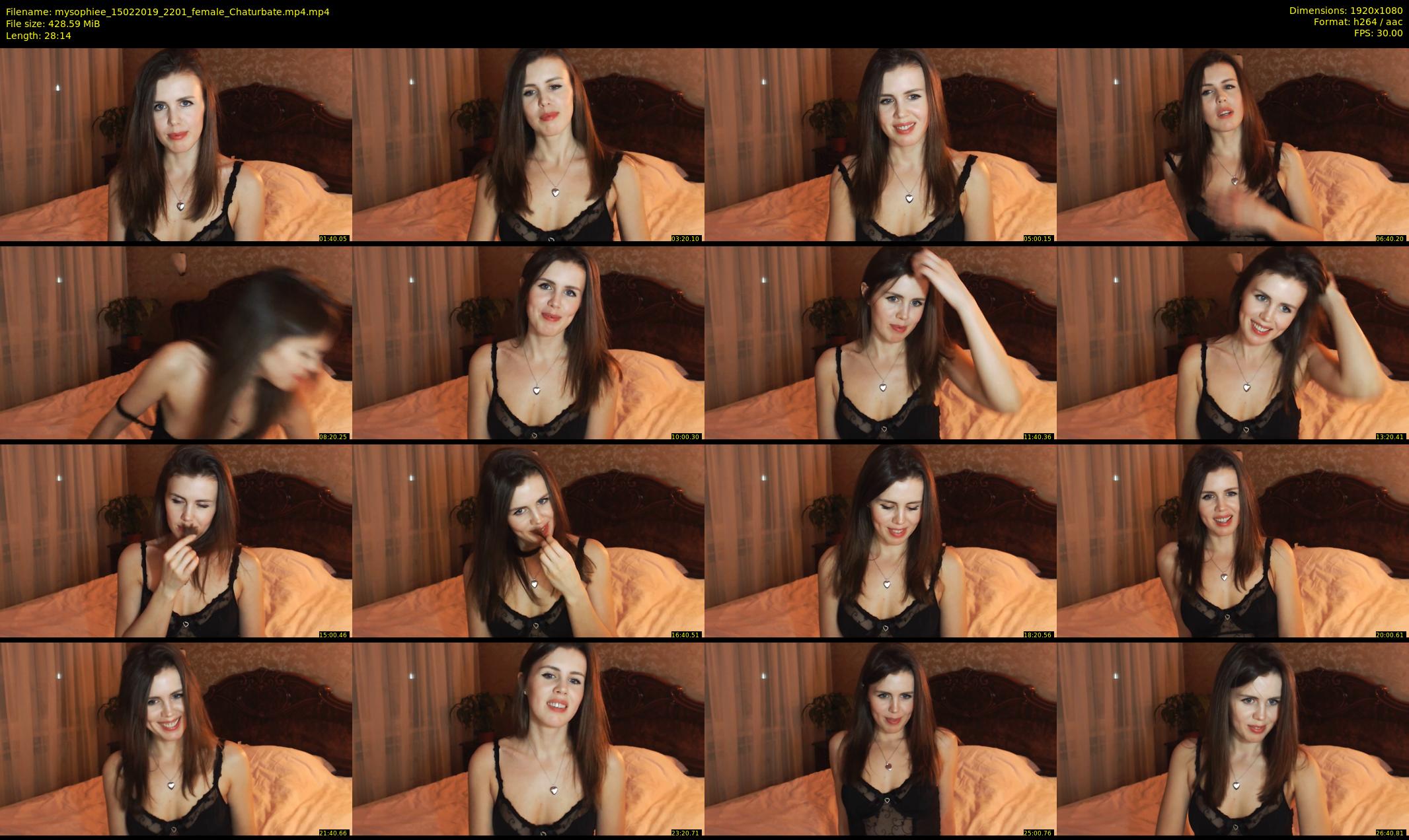 mysophiee — 29 minute Chaturbate female cam show recording, 1080p, Feb 15, 2019
