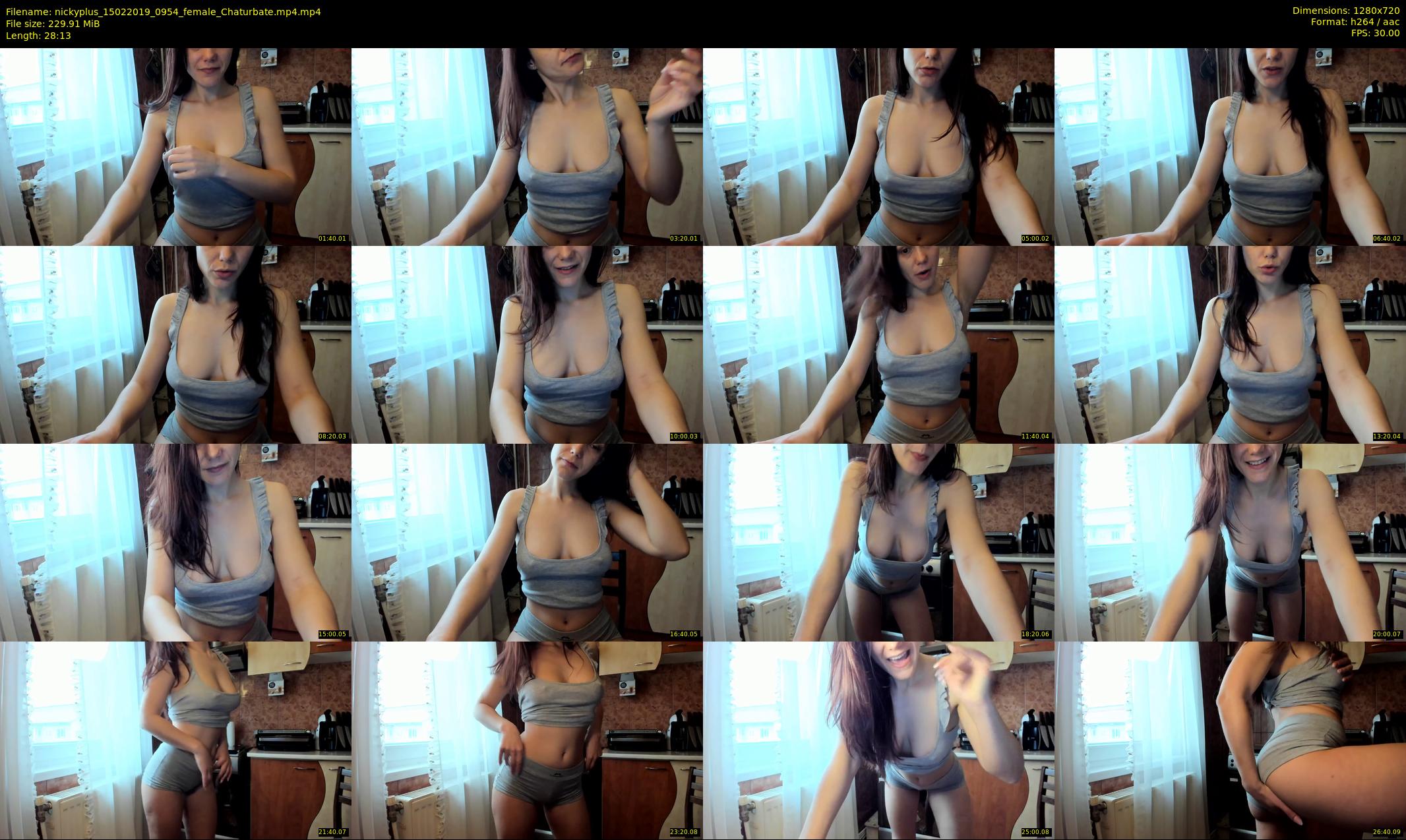nickyplus — 29 minute Chaturbate couple cam show recording, 720p, Feb 15, 2019