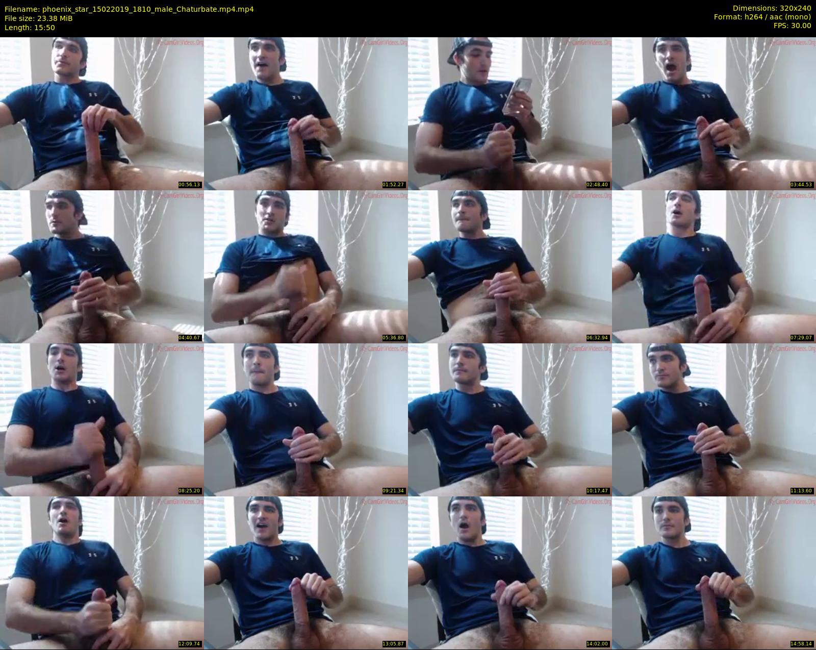 phoenix_star — 16 minute Chaturbate male cam show recording, SD, Feb 15, 2019