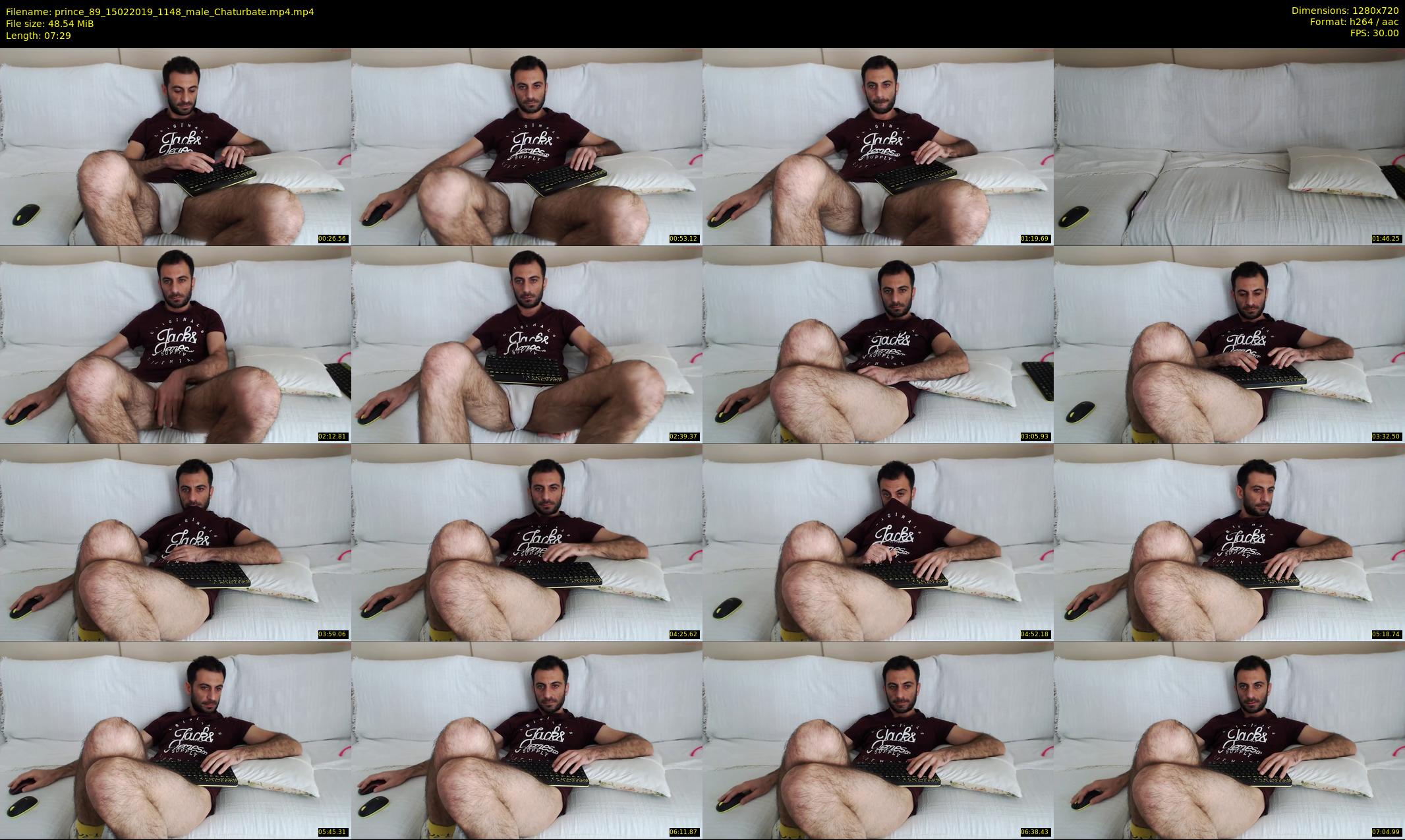 prince_89 — 8 minute Chaturbate male cam show recording, 720p, Feb 15, 2019