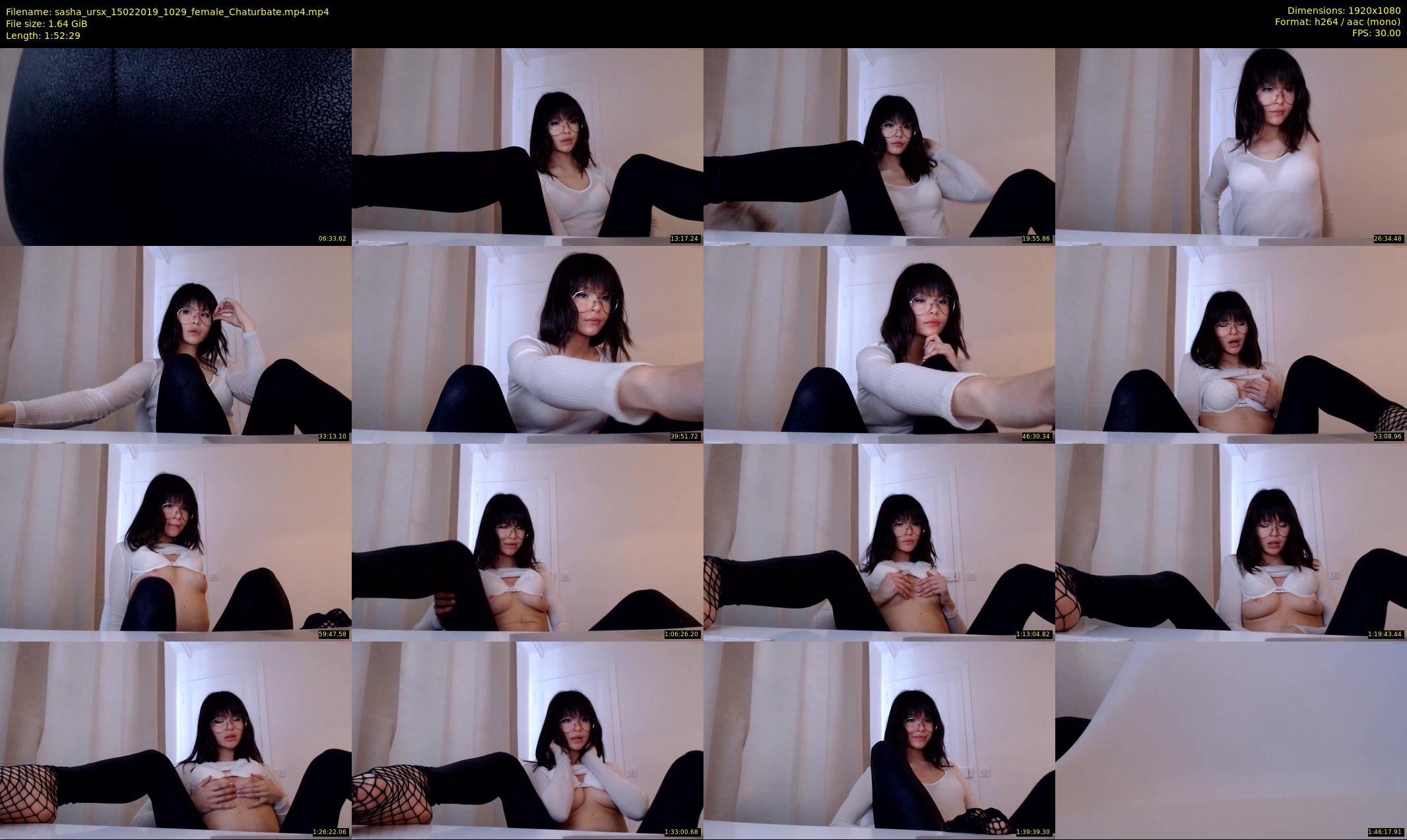 sasha_ursx — 113 minute Chaturbate female cam show recording, 1080p, Feb 15, 2019