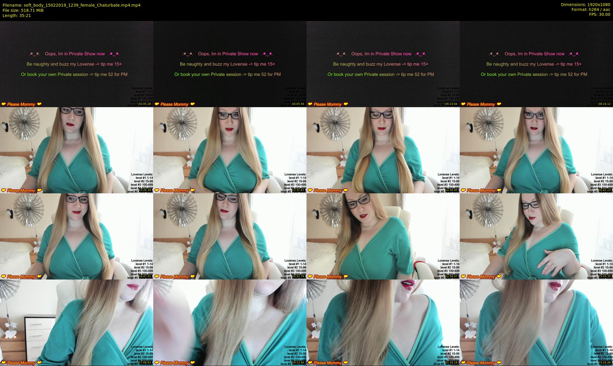 soft_body — 36 minute Chaturbate female cam show recording, 1080p, Feb 15, 2019