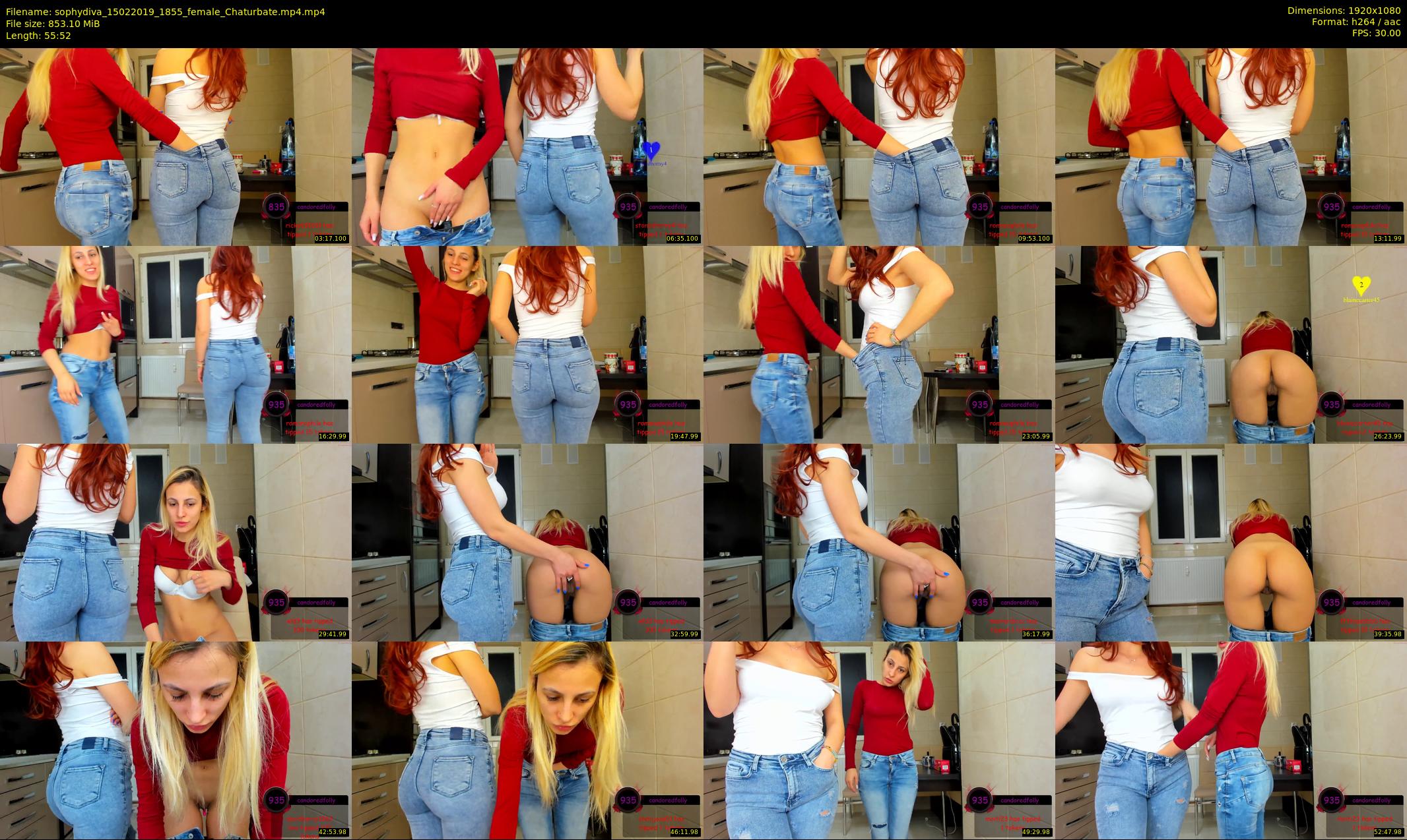 sophydiva — 56 minute Chaturbate female cam show recording, 1080p, Feb 15, 2019