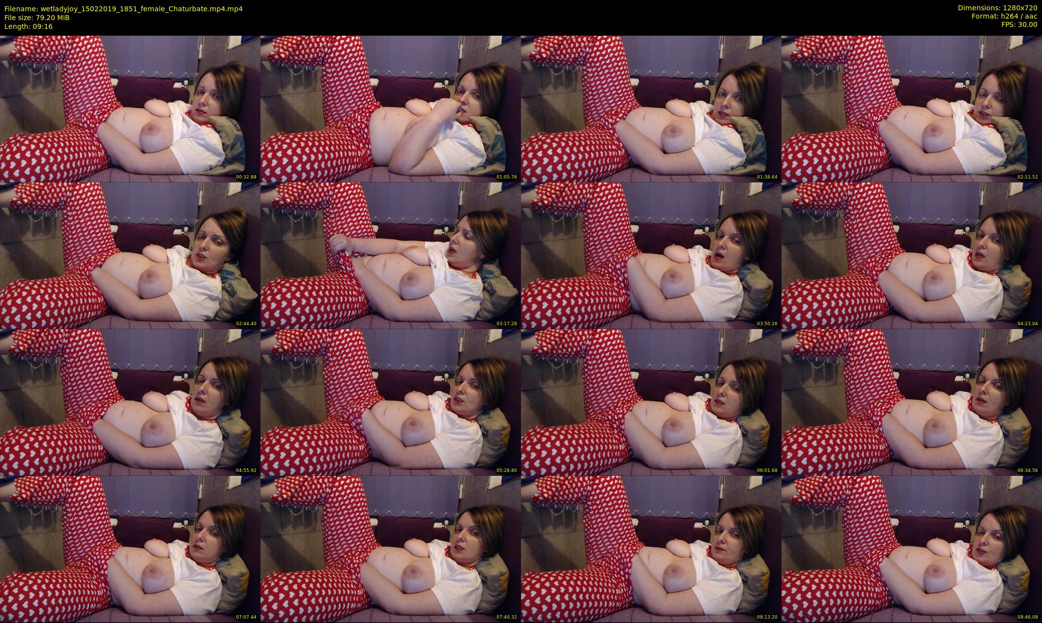 wetladyjoy — 10 minute Chaturbate female cam show recording, 720p, Feb 15, 2019