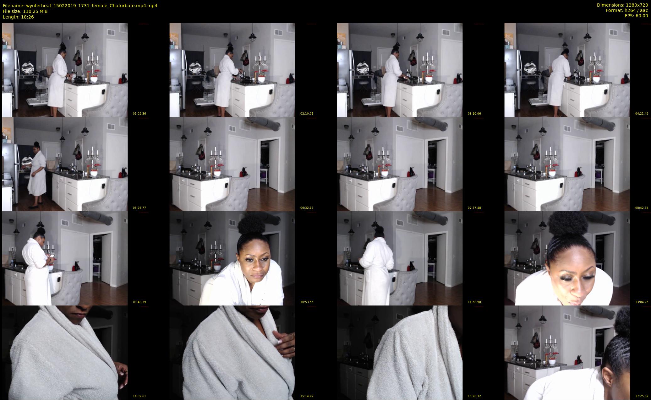 wynterheat — 19 minute Chaturbate female cam show recording, 720p, Feb 15, 2019