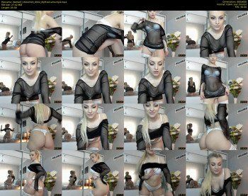 WetSelf — 4 minute MyFreeCams cam show recording, 480p, Feb 16, 2019