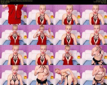agatafox — 5 minute Chaturbate female cam show recording, 480p, Feb 16, 2019