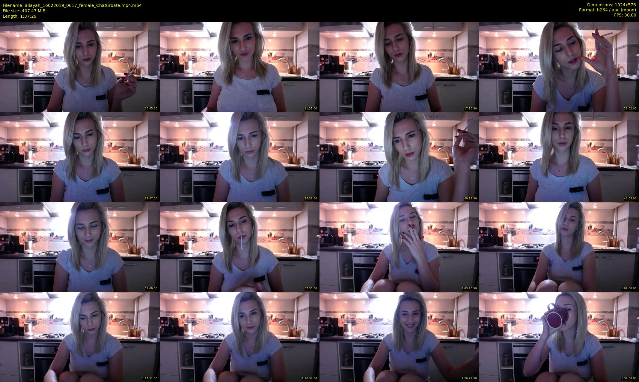 allayah — 98 minute Chaturbate female cam show recording, 480p, Feb 16, 2019