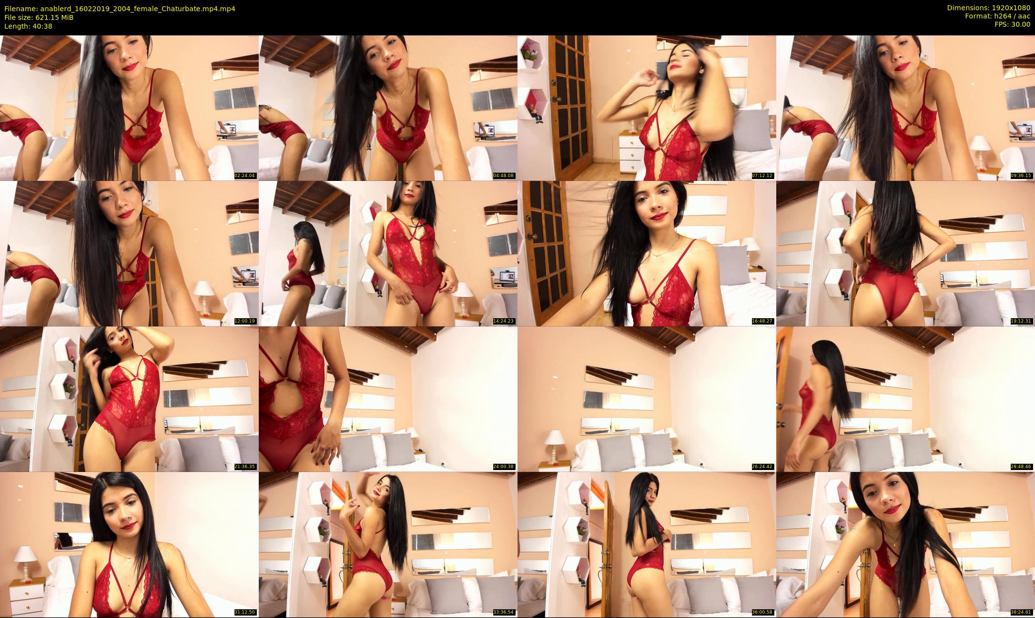 anablerd — 41 minute Chaturbate female cam show recording, 1080p, Feb 16, 2019