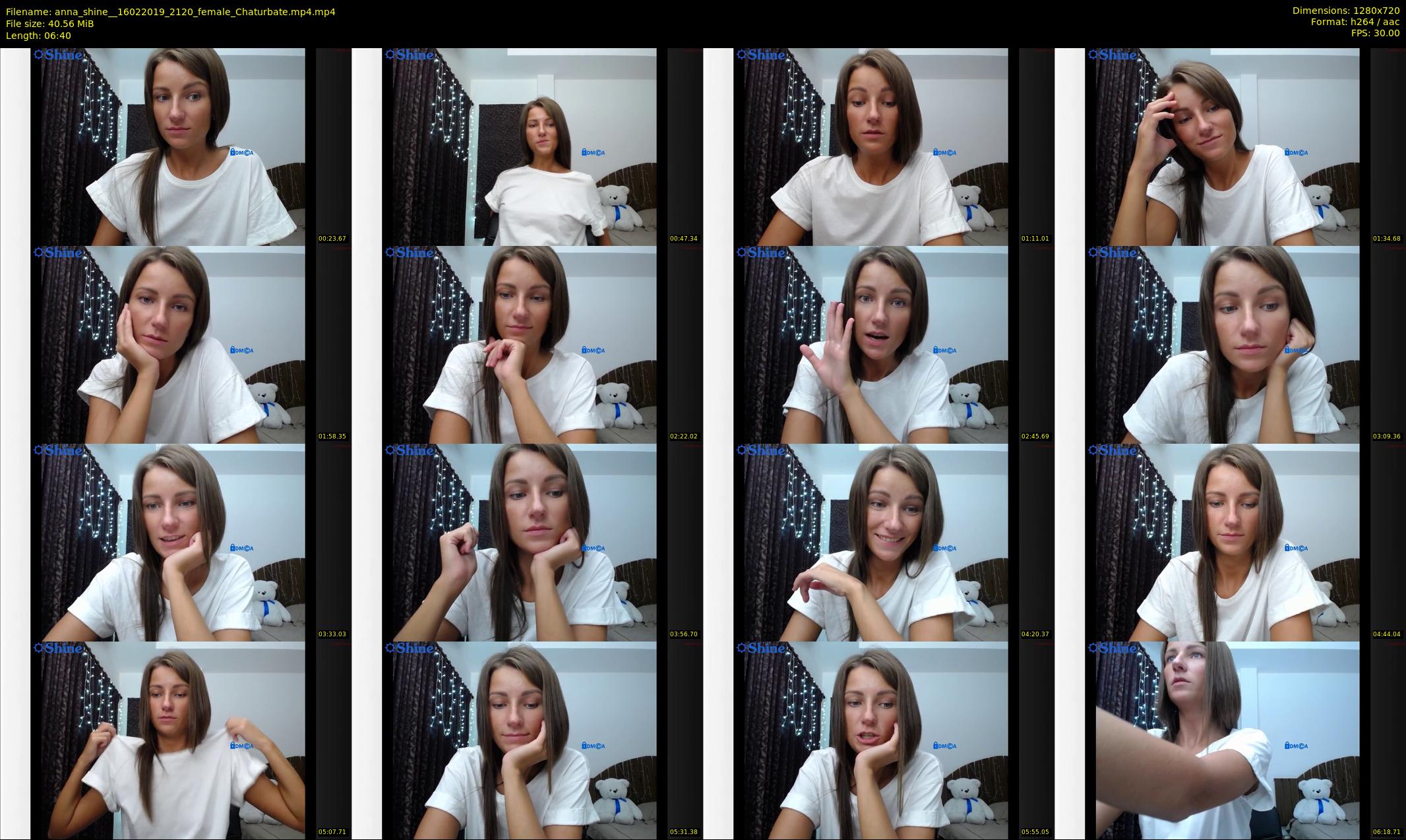 anna_shine_ — 7 minute Chaturbate female cam show recording, 720p, Feb 16, 2019