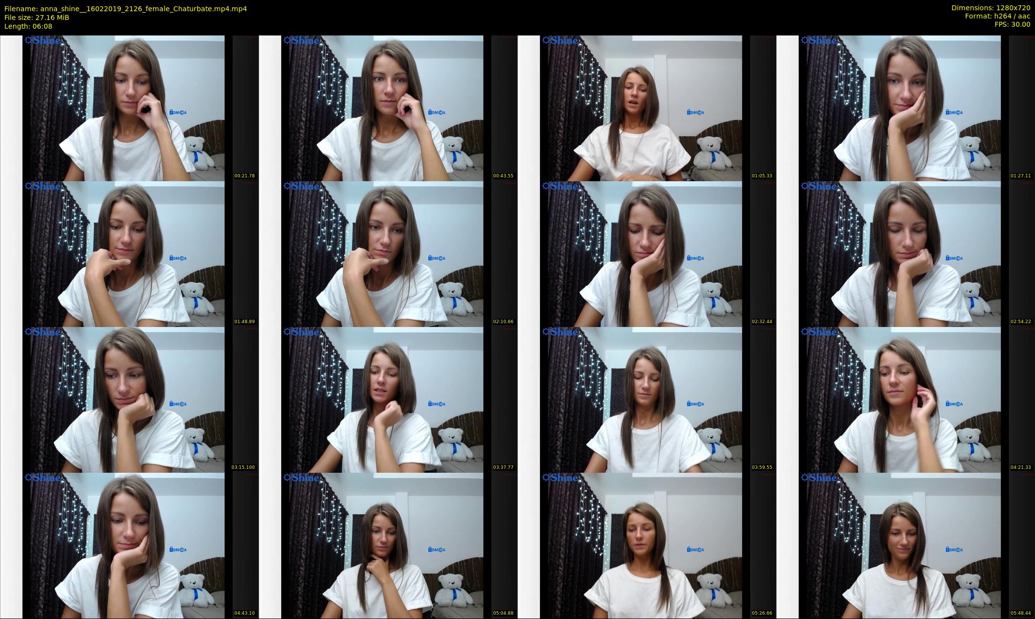 anna_shine_ — 7 minute Chaturbate female cam show recording, 720p, Feb 16, 2019