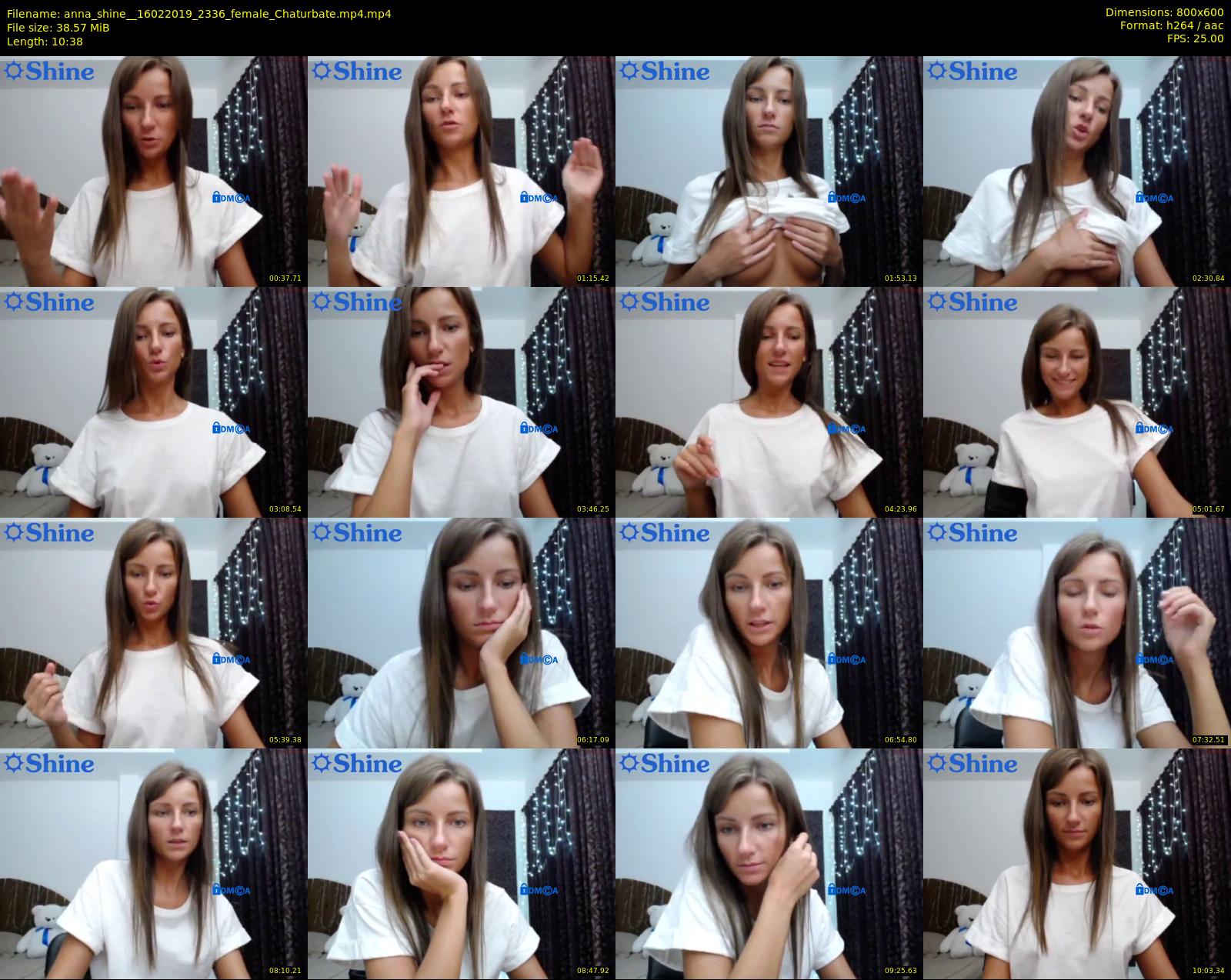 anna_shine_ — 11 minute Chaturbate female cam show recording, 480p, Feb 16, 2019
