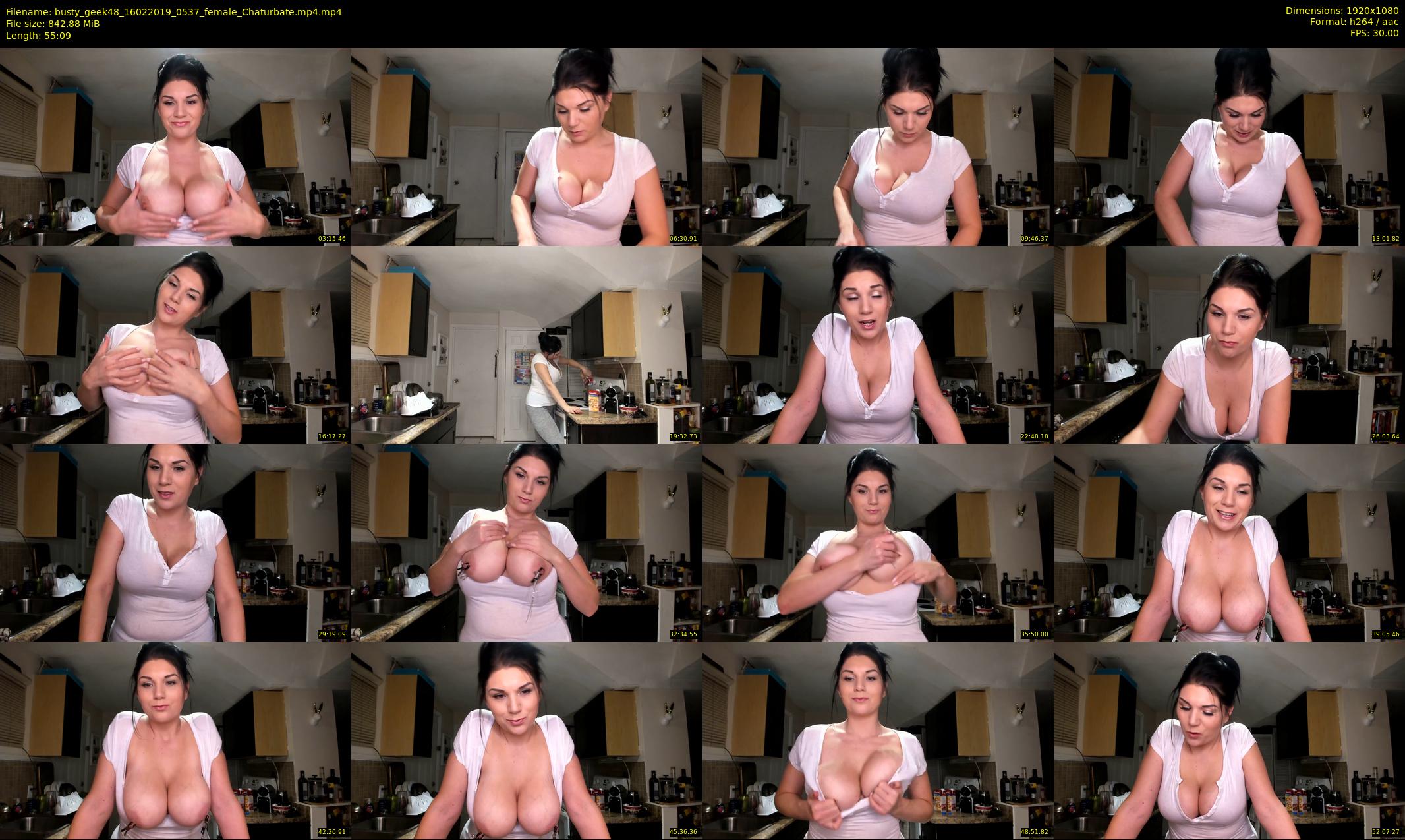 busty_geek48 — 56 minute Chaturbate female cam show recording, 1080p, Feb 16, 2019