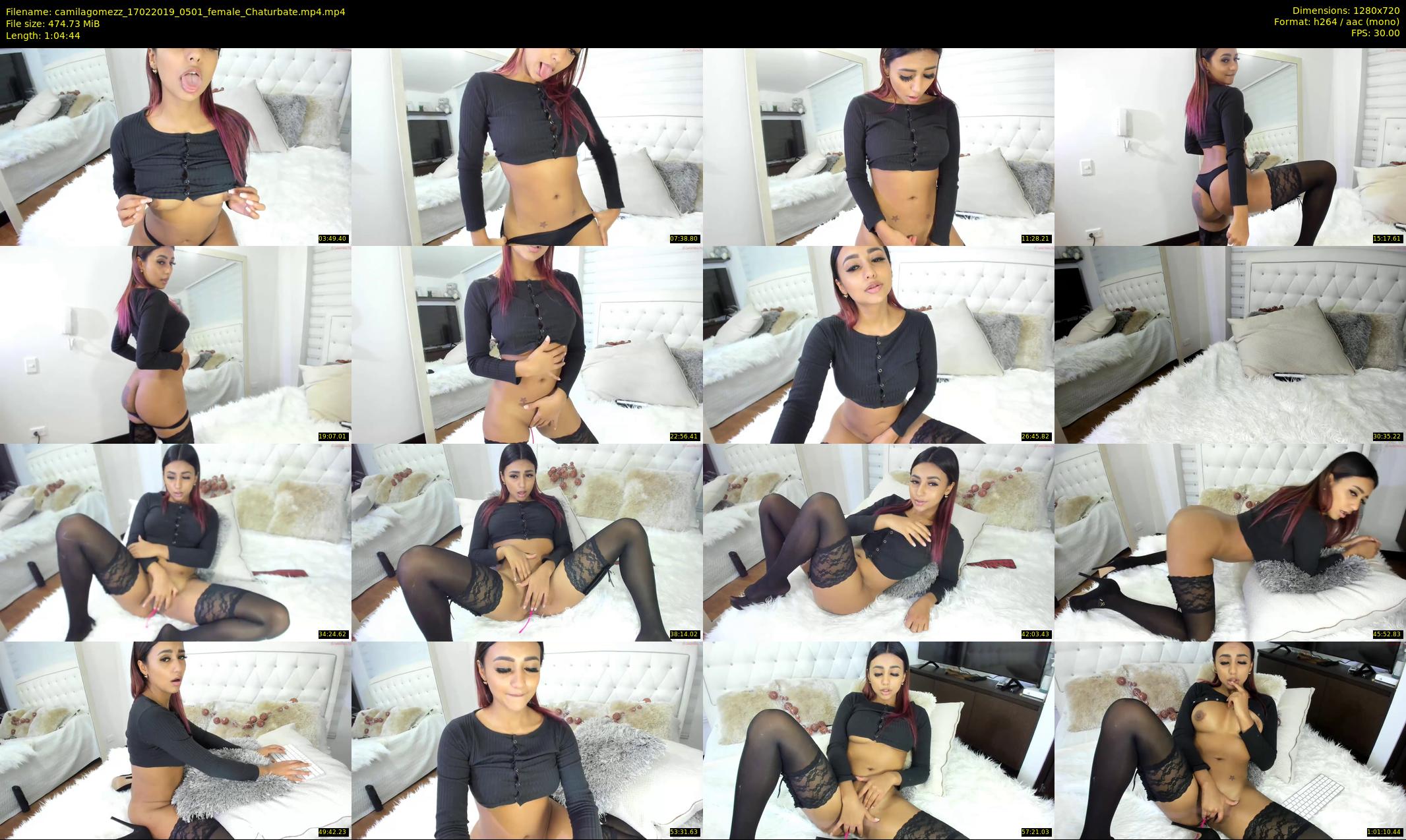 camilagomezz — 65 minute Chaturbate female cam show recording, 720p, Feb 17, 2019