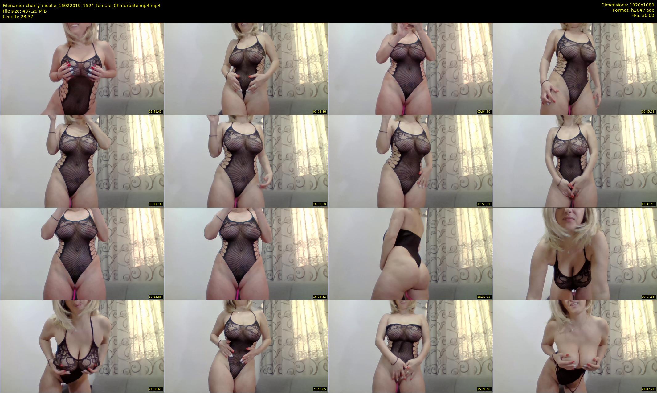 cherry_nicolle — 29 minute Chaturbate female cam show recording, 1080p, Feb 16, 2019