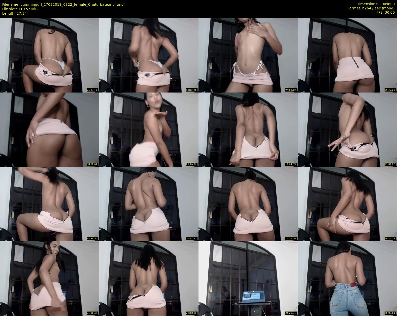 cummingurl — 28 minute Chaturbate couple cam show recording, 480p, Feb 17, 2019