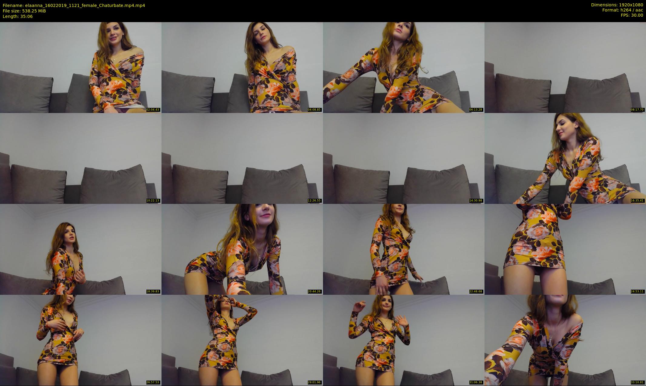 elaanna — 36 minute Chaturbate female cam show recording, 1080p, Feb 16, 2019
