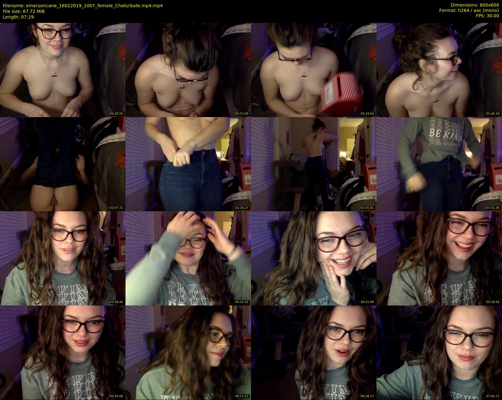 emersoncane — 8 minute Chaturbate female cam show recording, 480p, Feb 16, 2019
