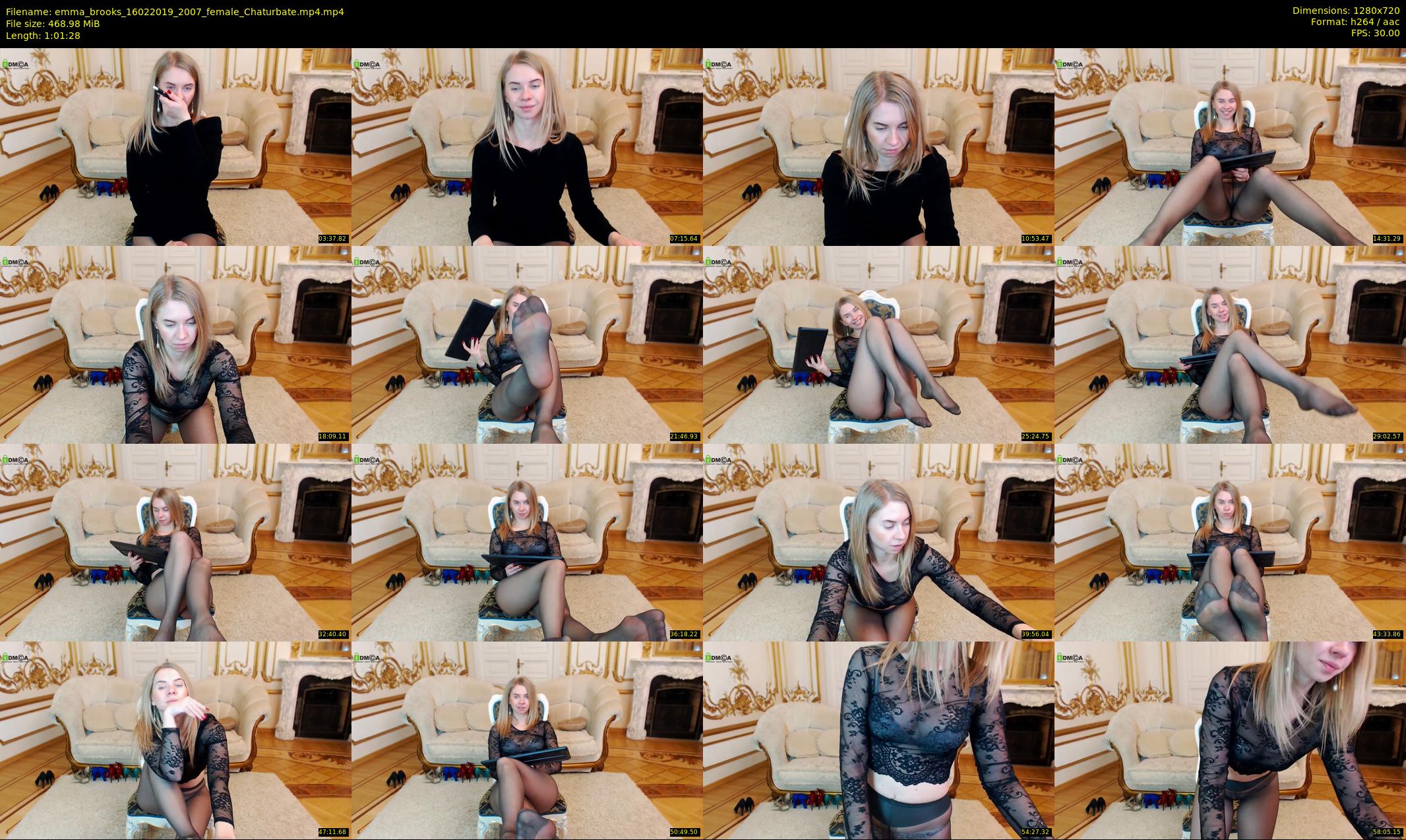 emma_brooks — 62 minute Chaturbate female cam show recording, 720p, Feb 16, 2019