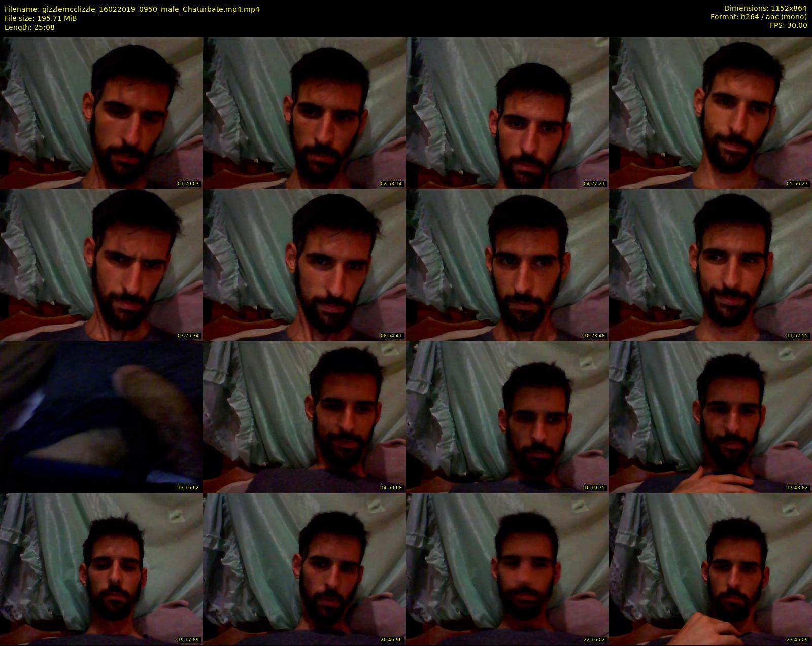 gizzlemcclizzle — 26 minute Chaturbate male cam show recording, 720p, Feb 16, 2019