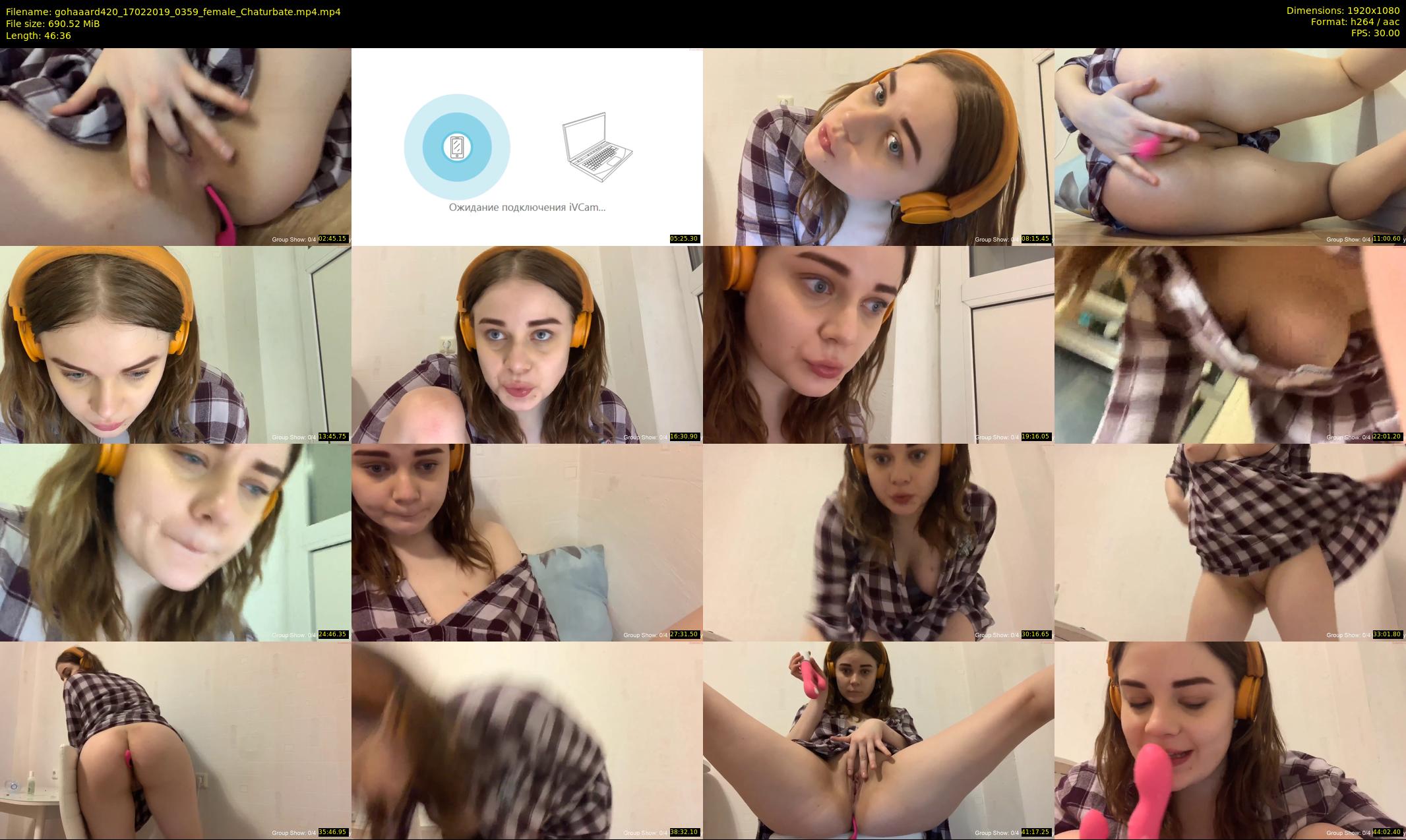 gohaaard420 — 47 minute Chaturbate female cam show recording, 1080p, Feb 17, 2019