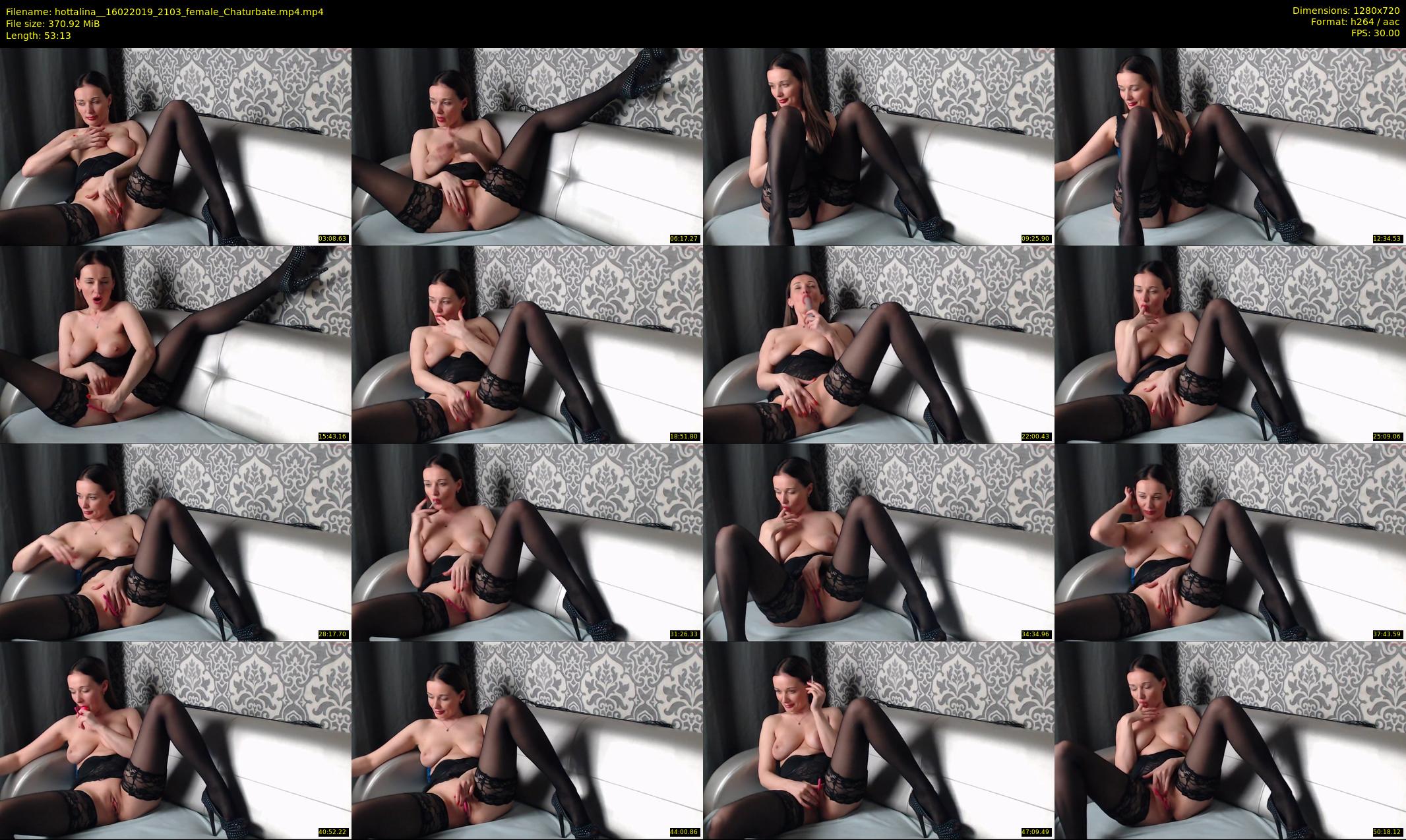 hottalina_ — 54 minute Chaturbate female cam show recording, 720p, Feb 16, 2019