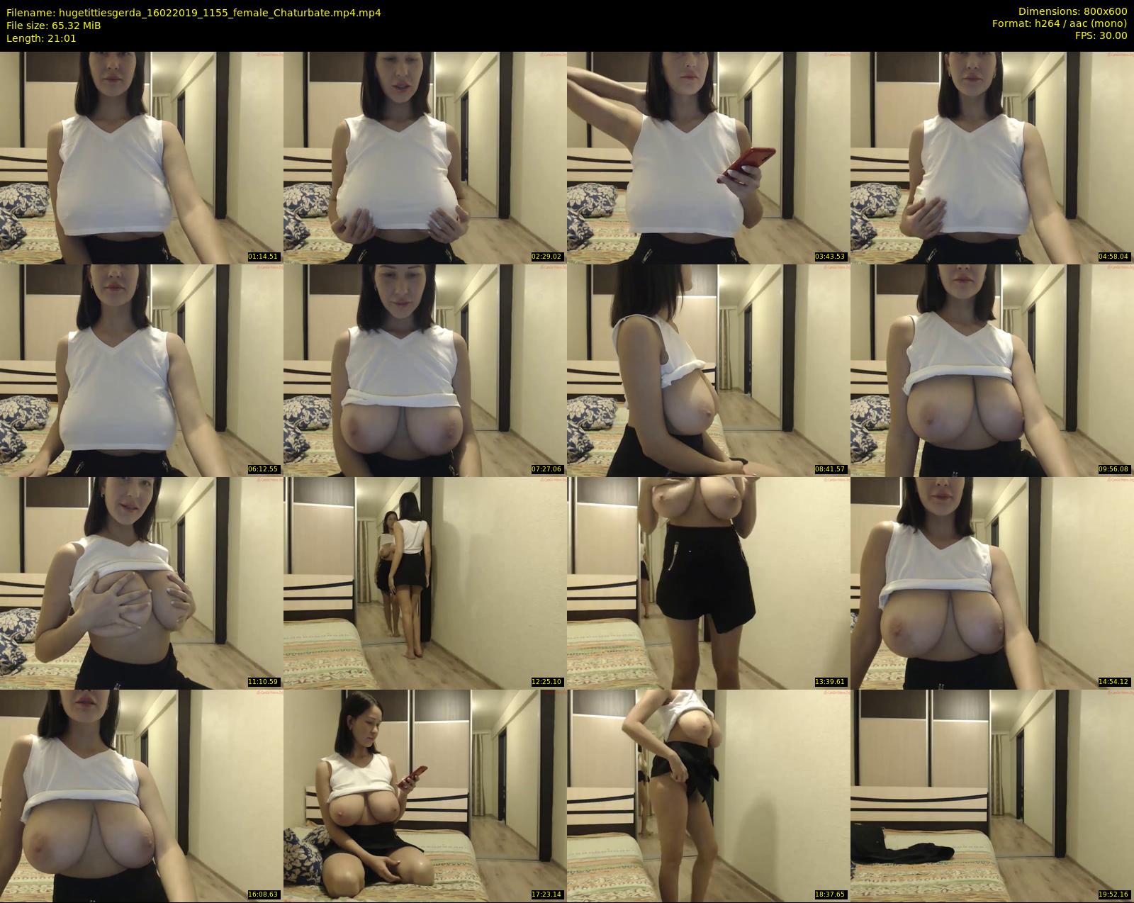 hugetittiesgerda — 22 minute Chaturbate female cam show recording, 480p, Feb 16, 2019