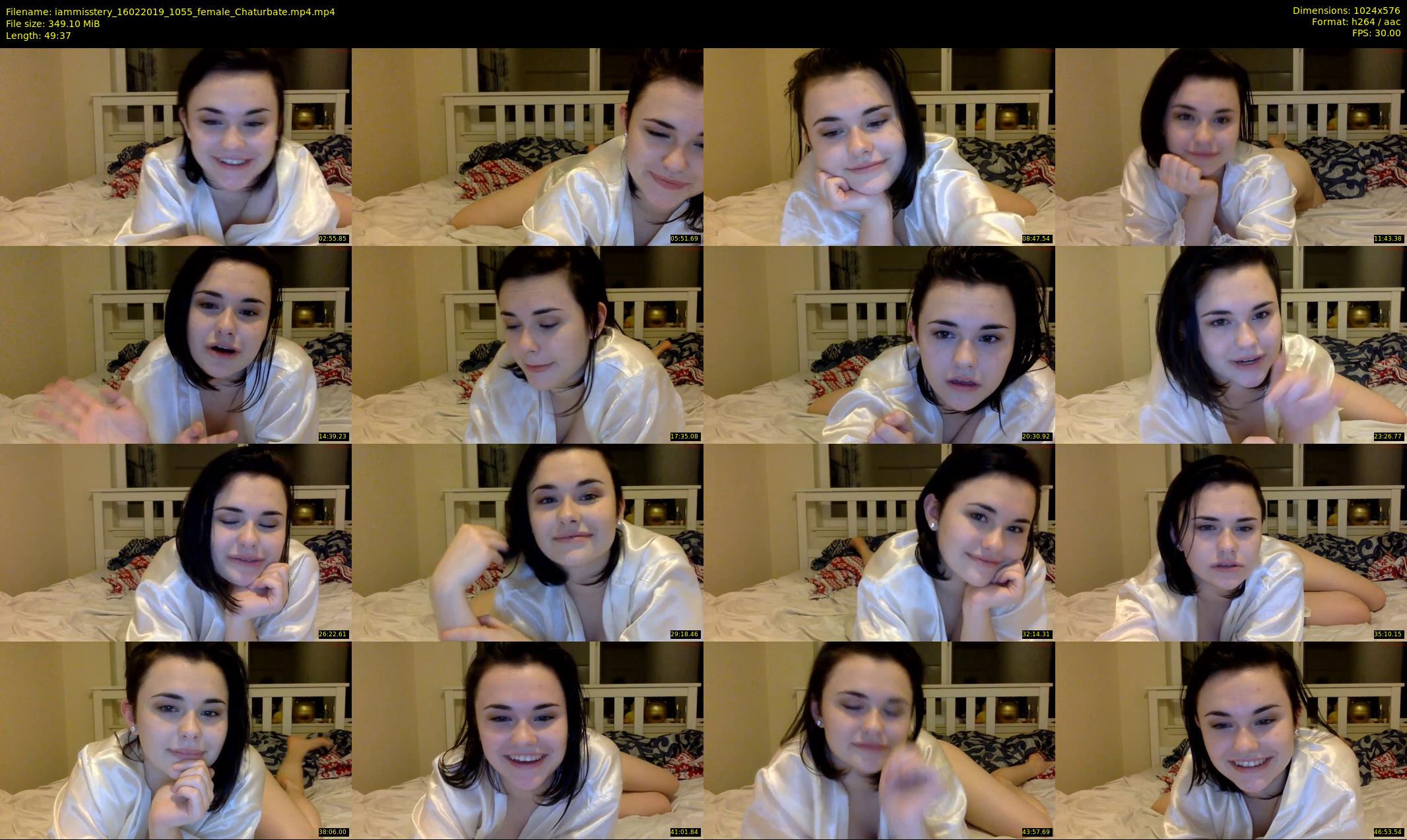 iammisstery — 50 minute Chaturbate female cam show recording, 480p, Feb 16, 2019