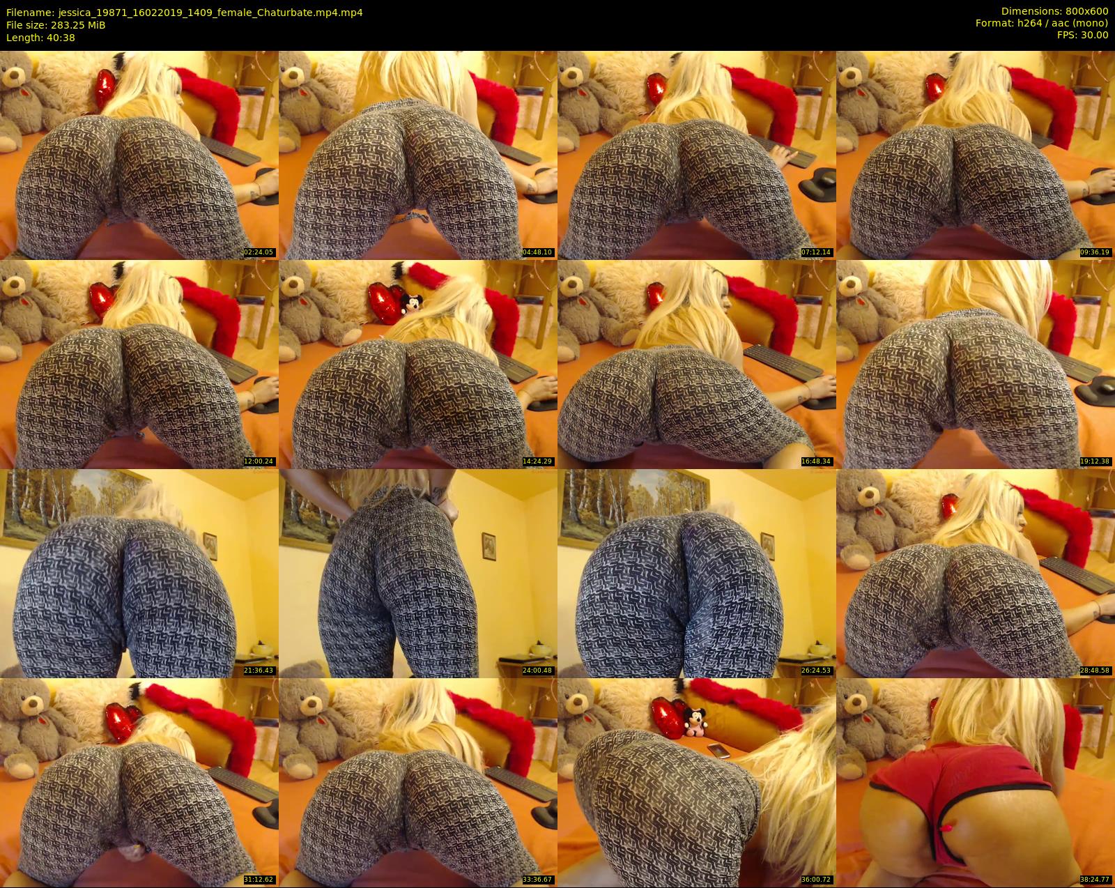 jessica_19871 — 41 minute Chaturbate female cam show recording, 480p, Feb 16, 2019