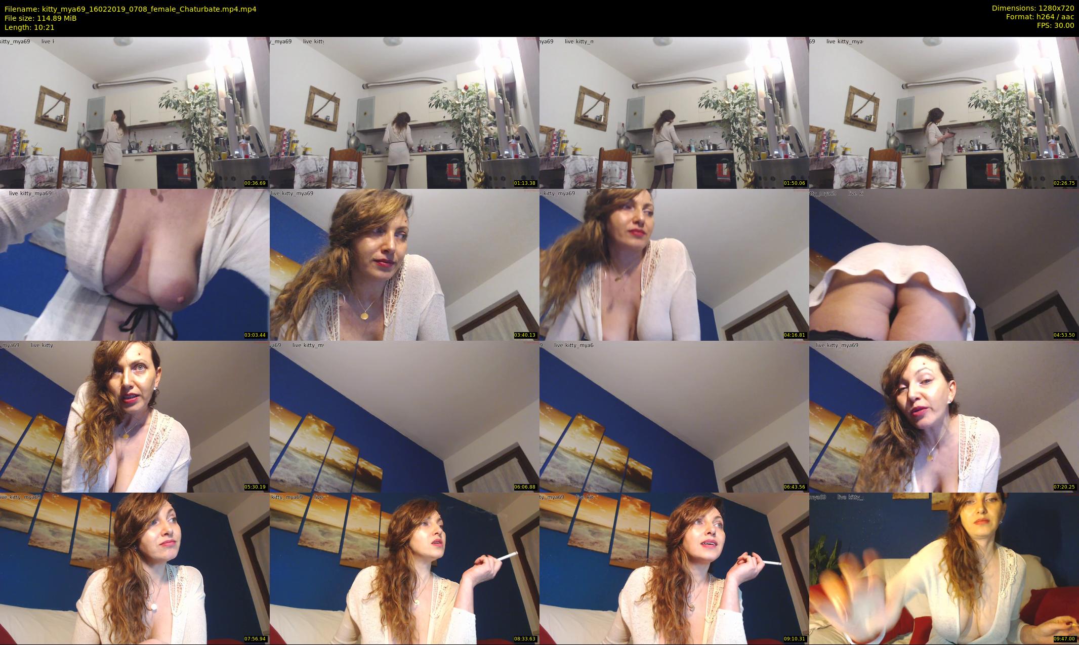 kitty_mya69 — 11 minute Chaturbate female cam show recording, 720p, Feb 16, 2019