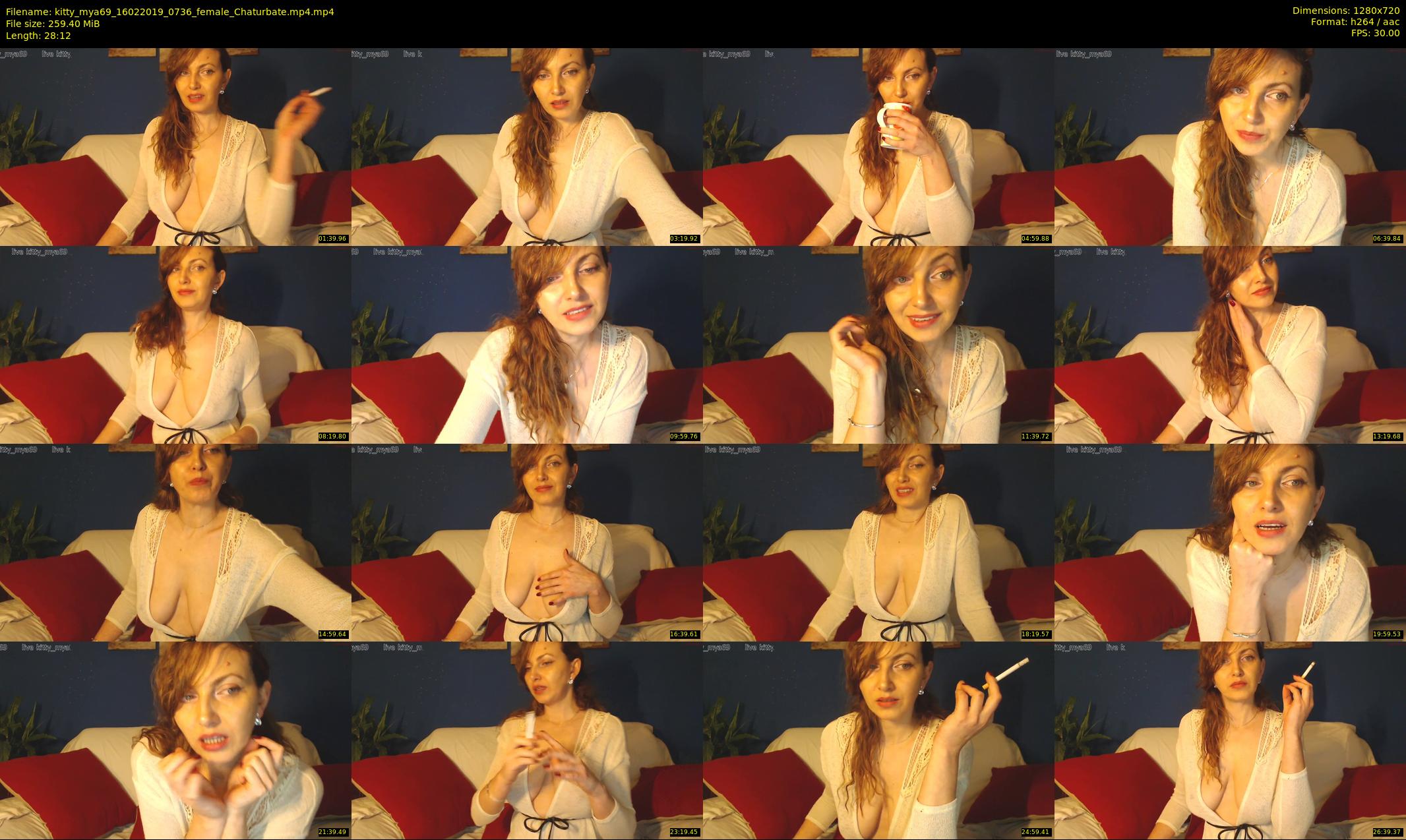 kitty_mya69 — 29 minute Chaturbate female cam show recording, 720p, Feb 16, 2019