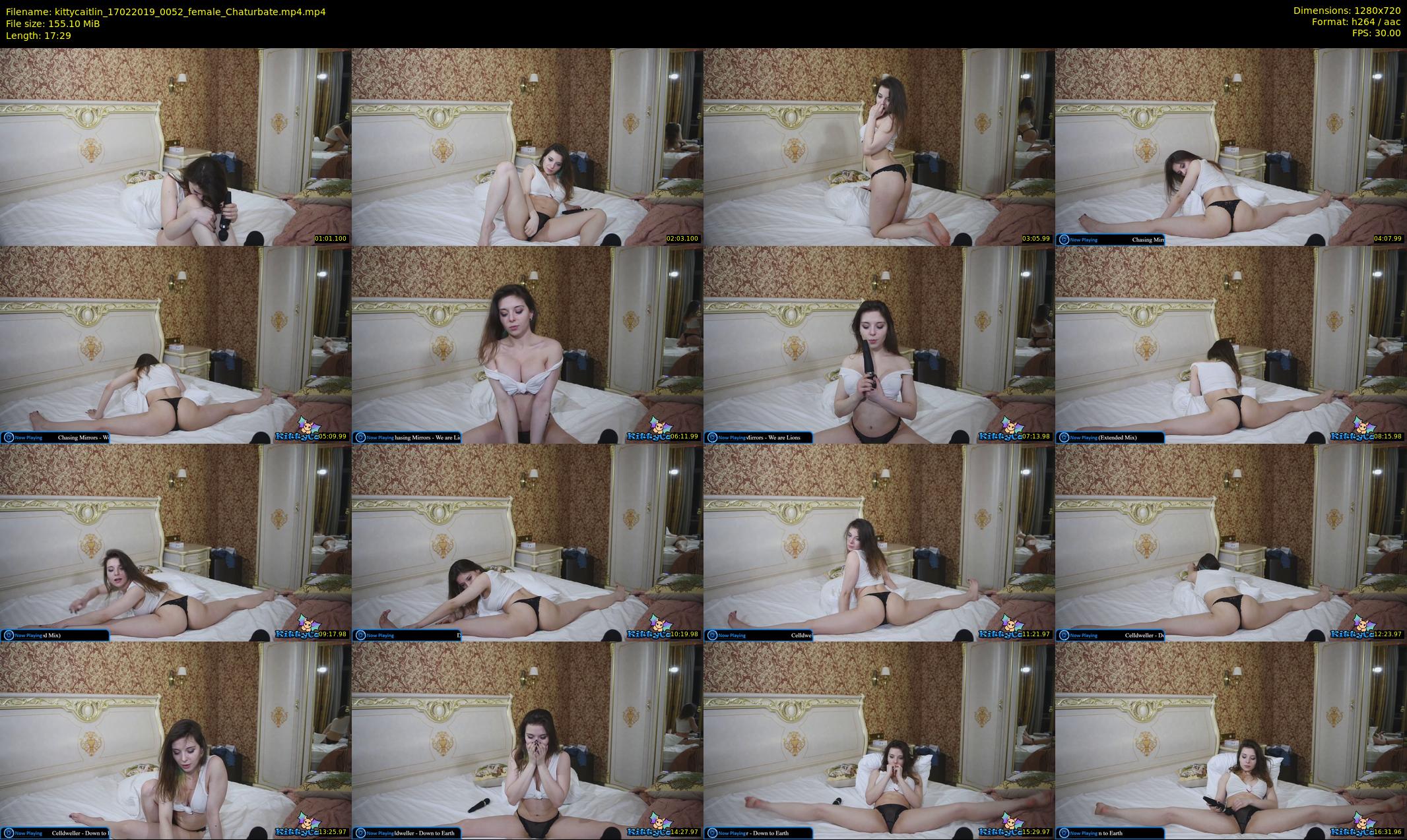 kittycaitlin — 18 minute Chaturbate female cam show recording, 720p, Feb 17, 2019
